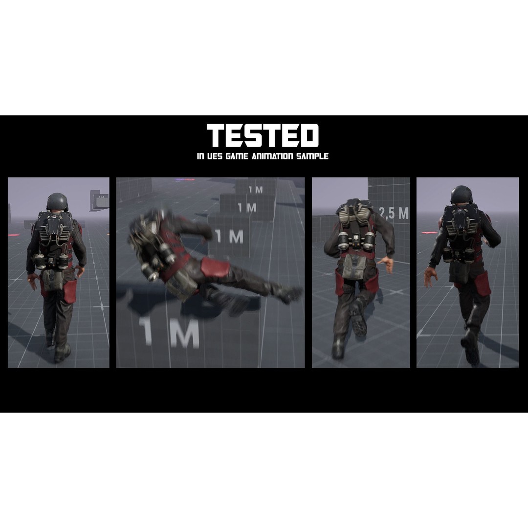 Modular Soldier 3D Model – Low Poly Game Ready Character, FBX - View 21