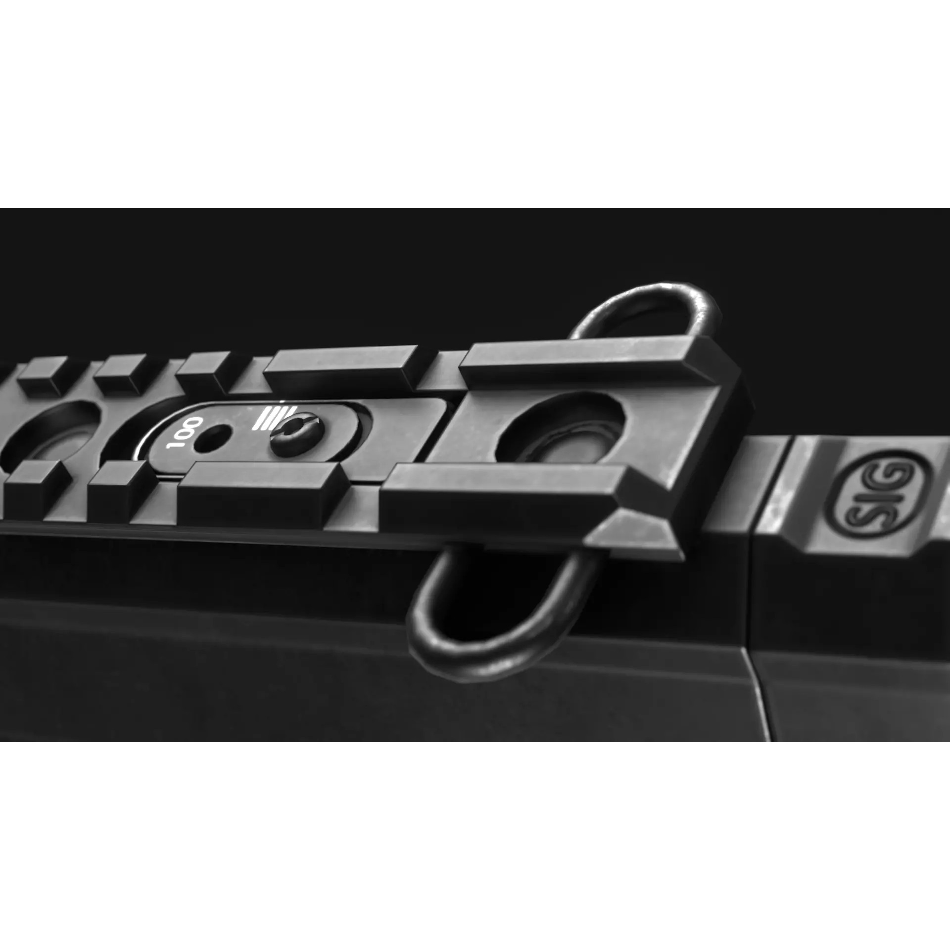 SIG SG 553 and SG 553-R Assault Rifle Pack - Low-Poly Game-Ready 3D Model - View 26