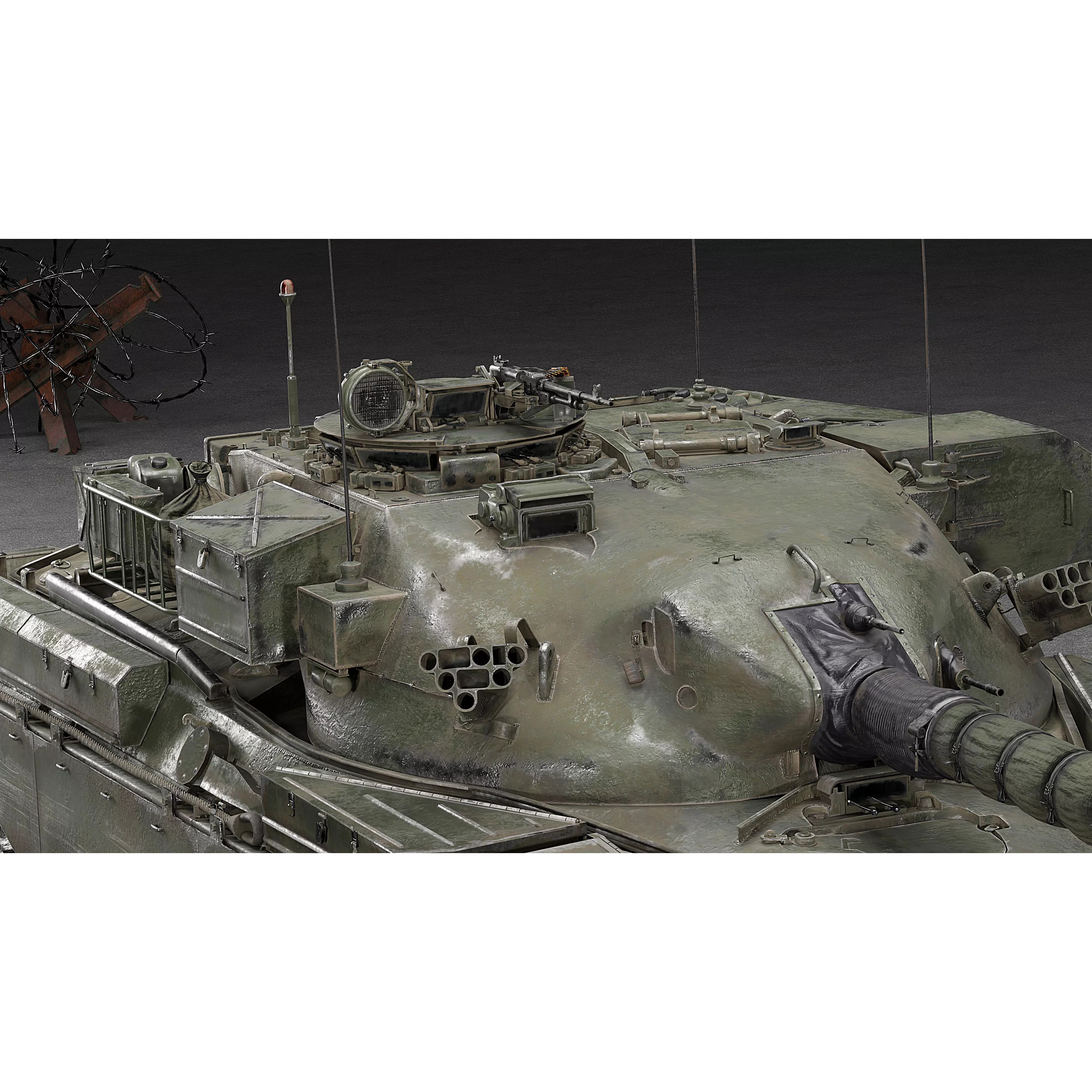 Chieftain Mk5 - Game-Ready 3D Model - View 17