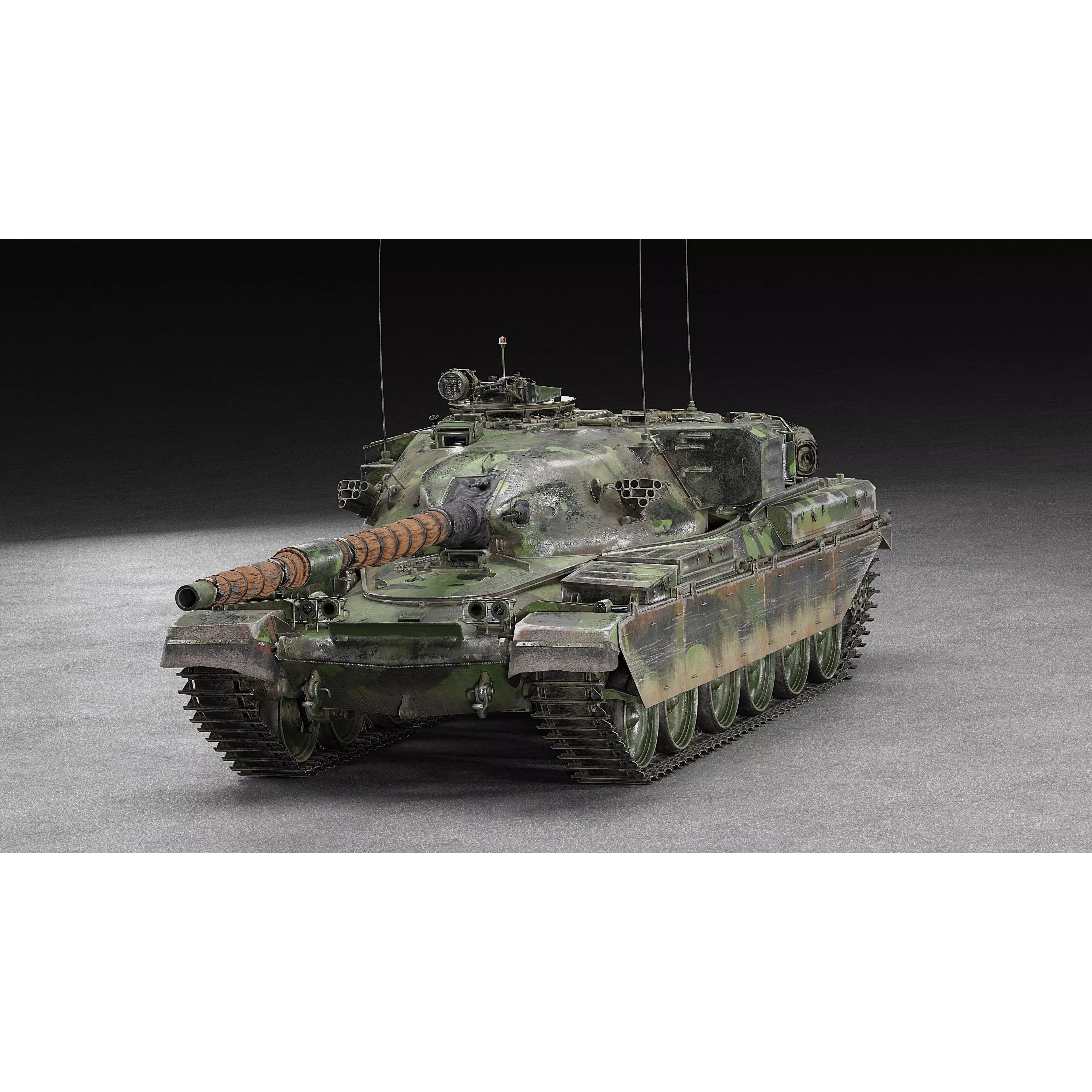 Chieftain Mk5 - Game-Ready 3D Model - View 24