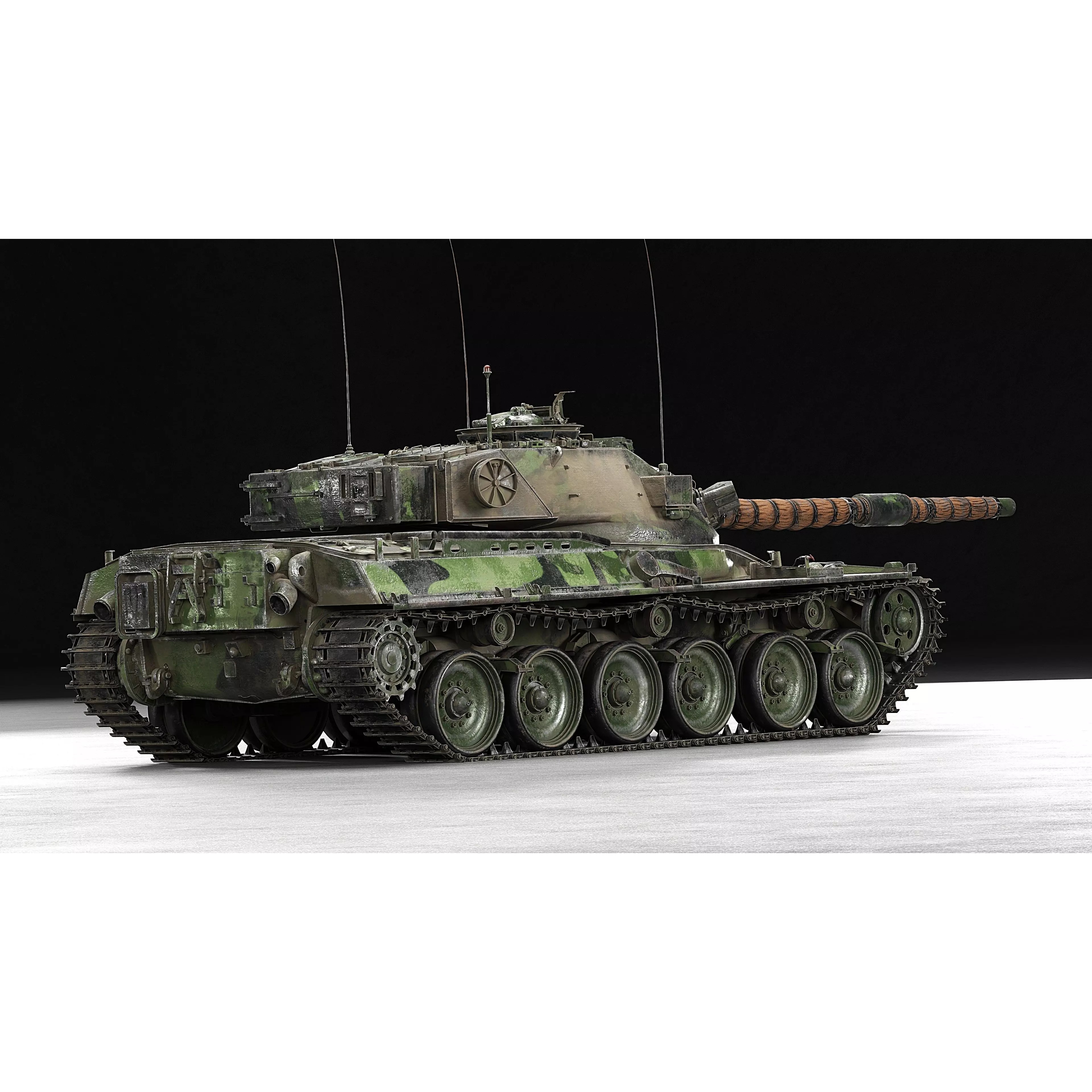 Chieftain Mk5 - Game-Ready 3D Model - View 26
