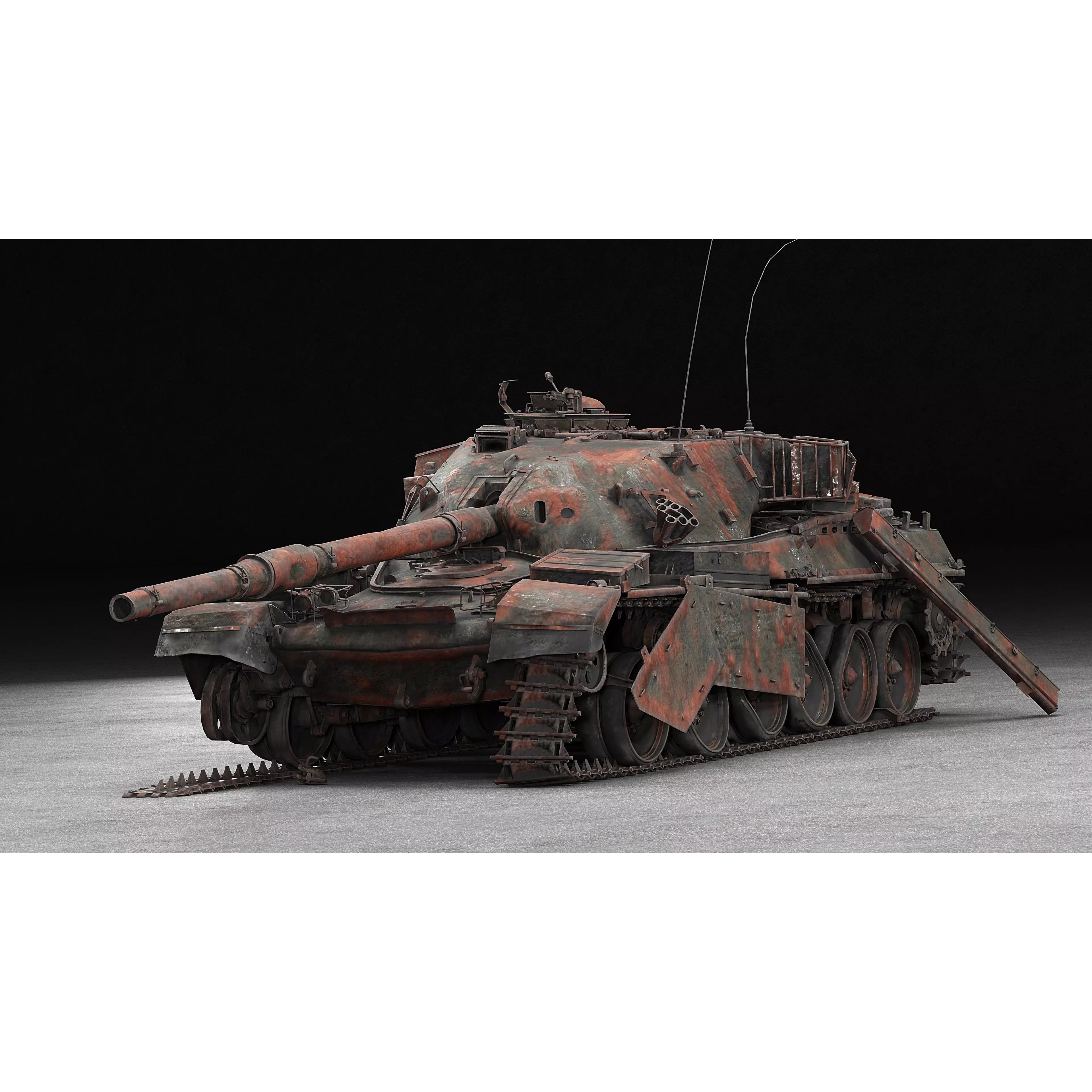 Chieftain Mk5 - Game-Ready 3D Model - View 27