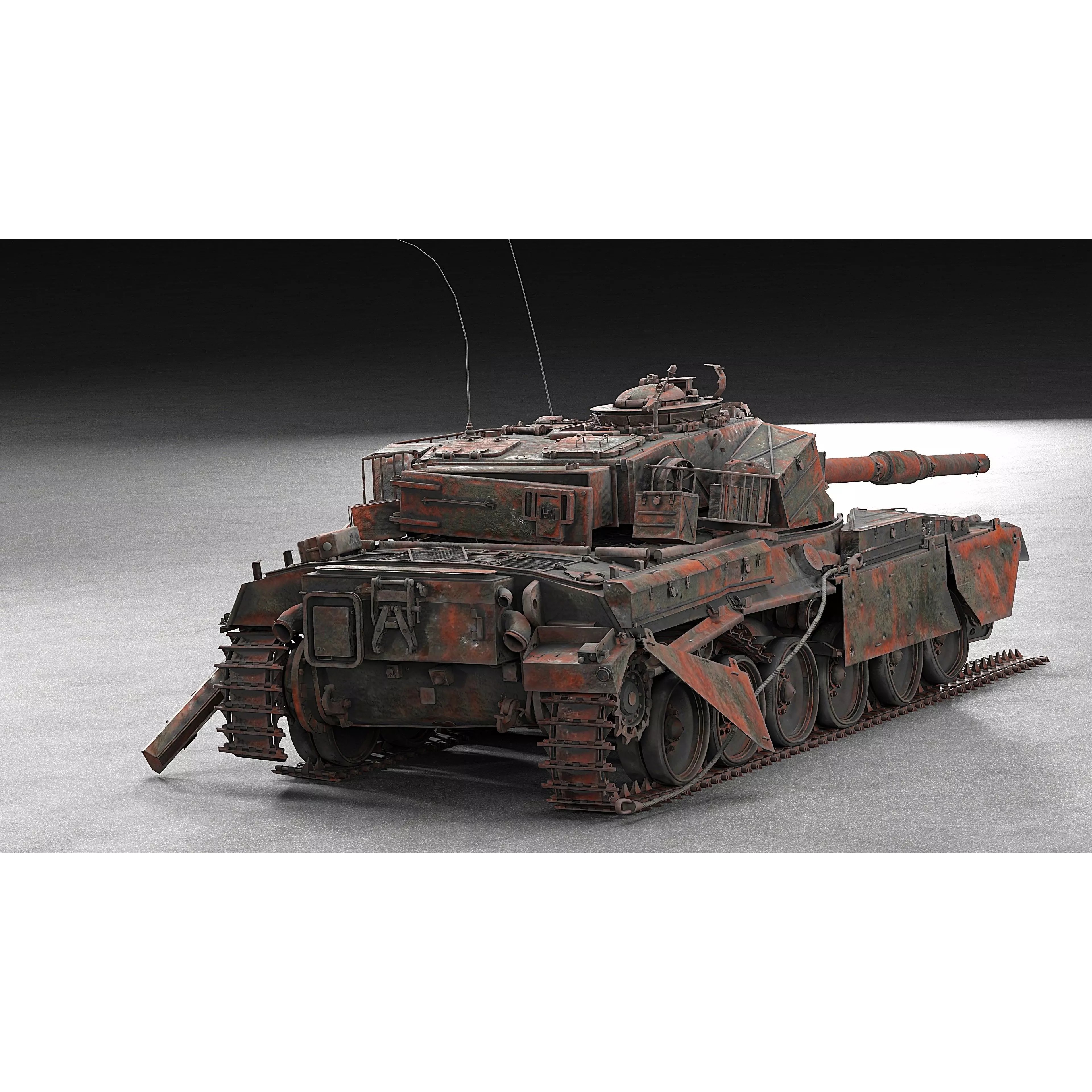 Chieftain Mk5 - Game-Ready 3D Model - View 29