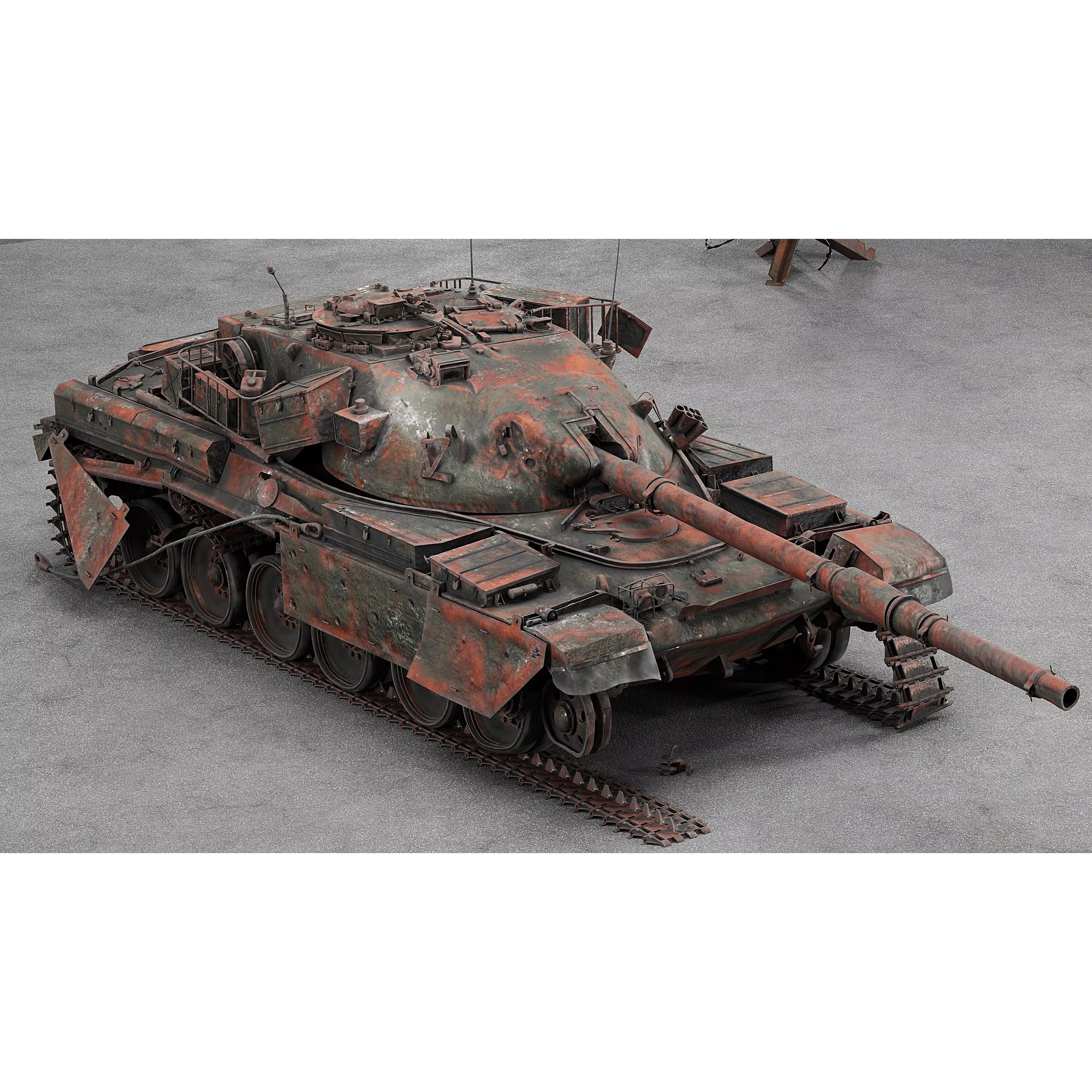 Chieftain Mk5 - Game-Ready 3D Model - View 33