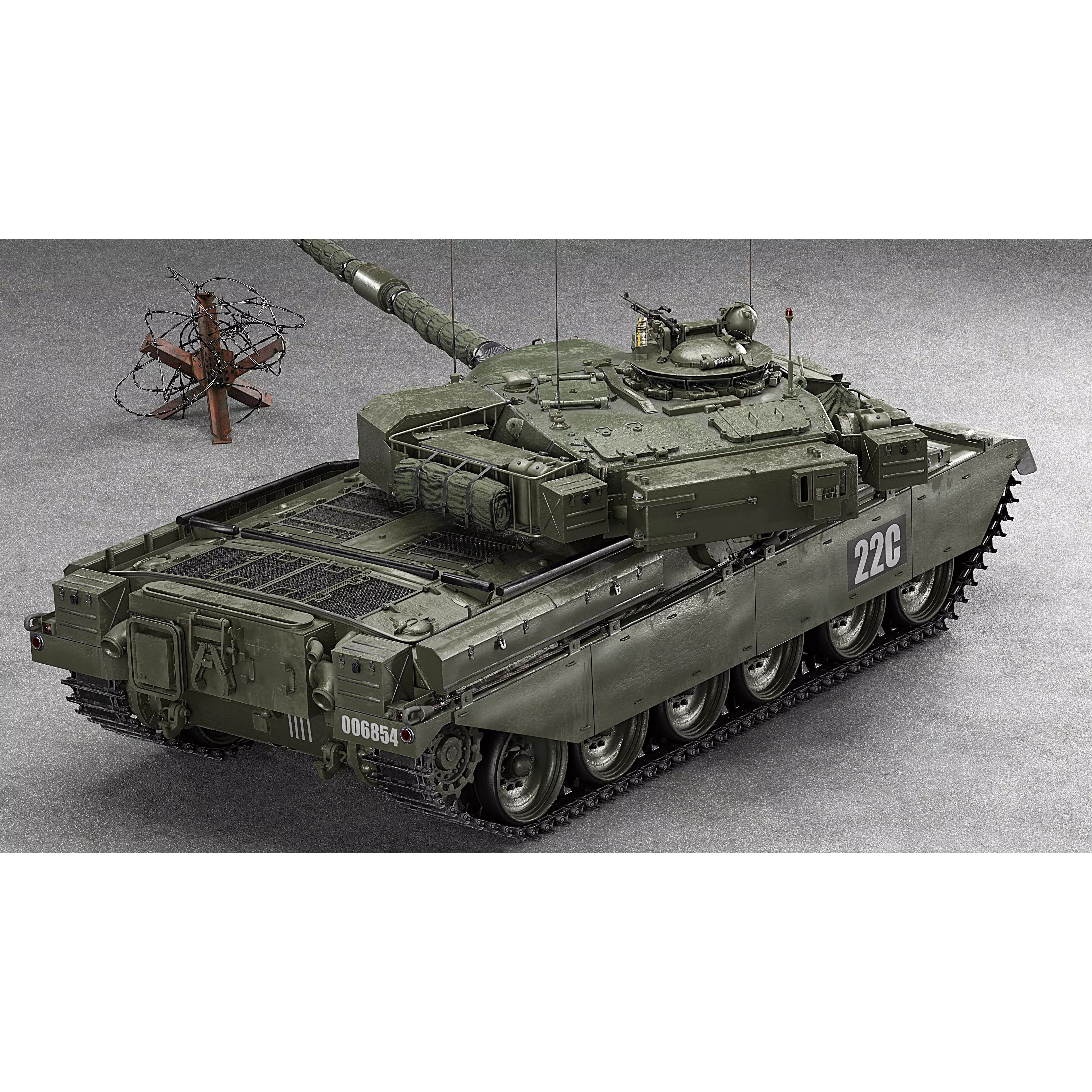 Chieftain Mk5 - Game-Ready 3D Model - View 37
