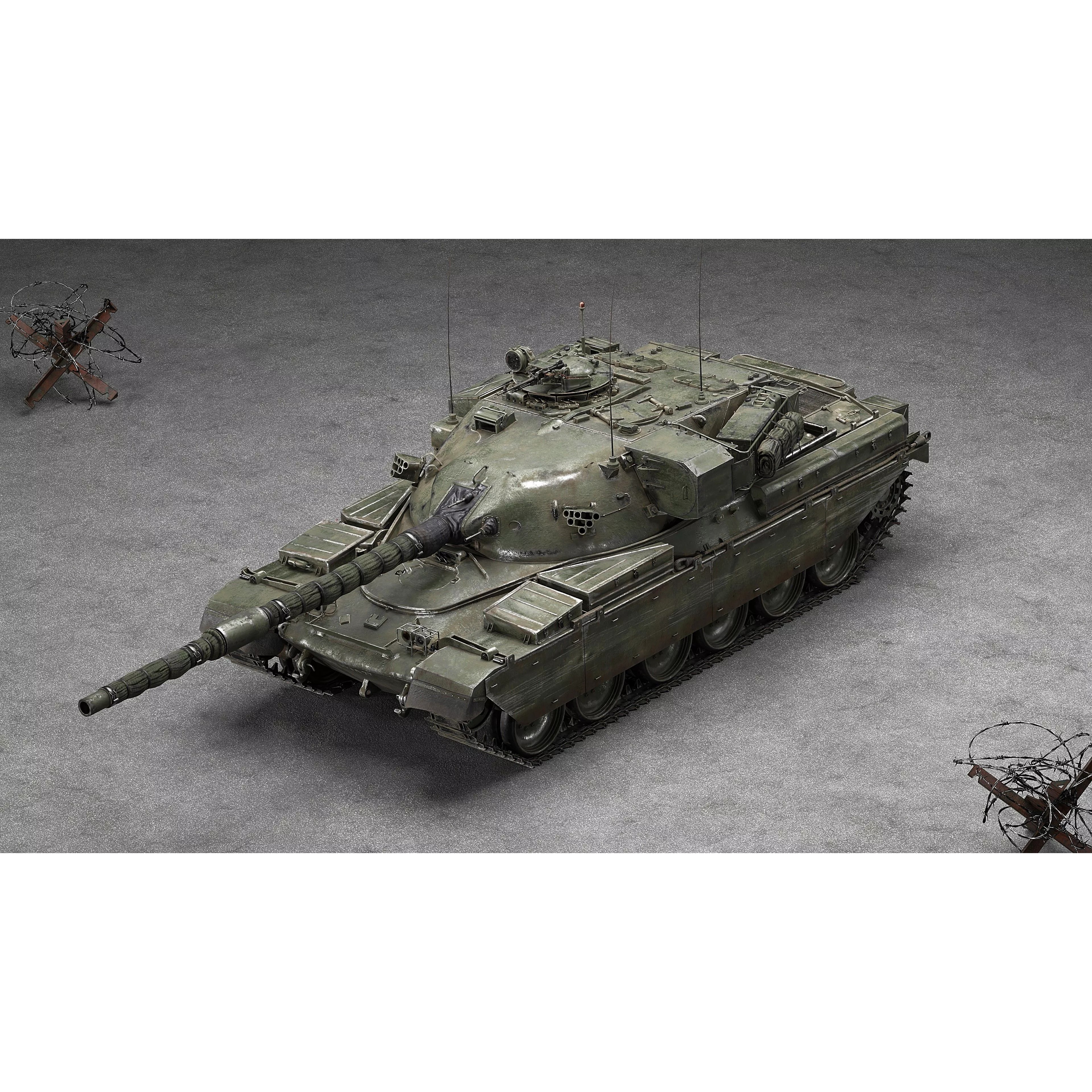 Chieftain Mk5 - Game-Ready 3D Model - View 38