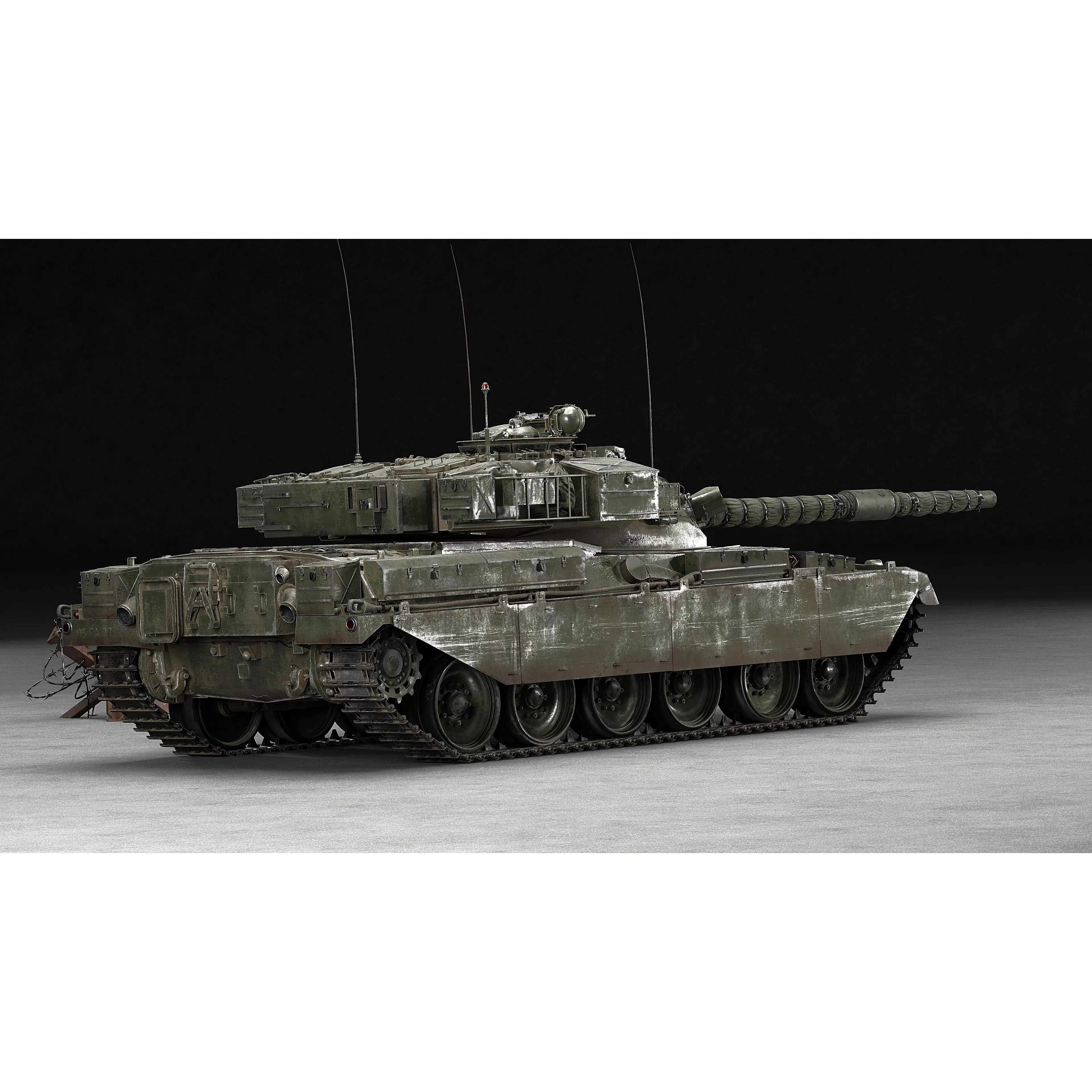 Chieftain Mk5 - Game-Ready 3D Model - View 39