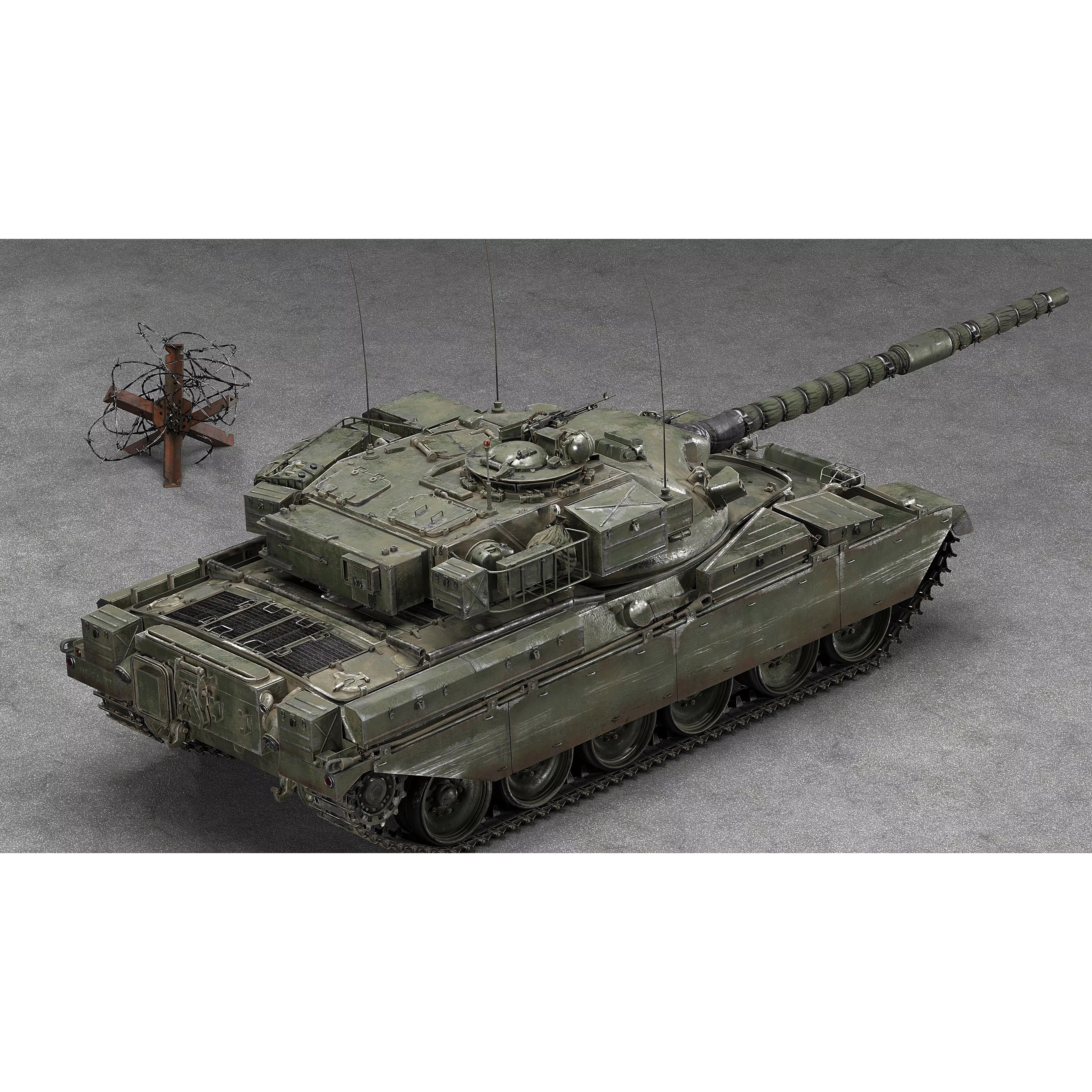 Chieftain Mk5 - Game-Ready 3D Model - View 40