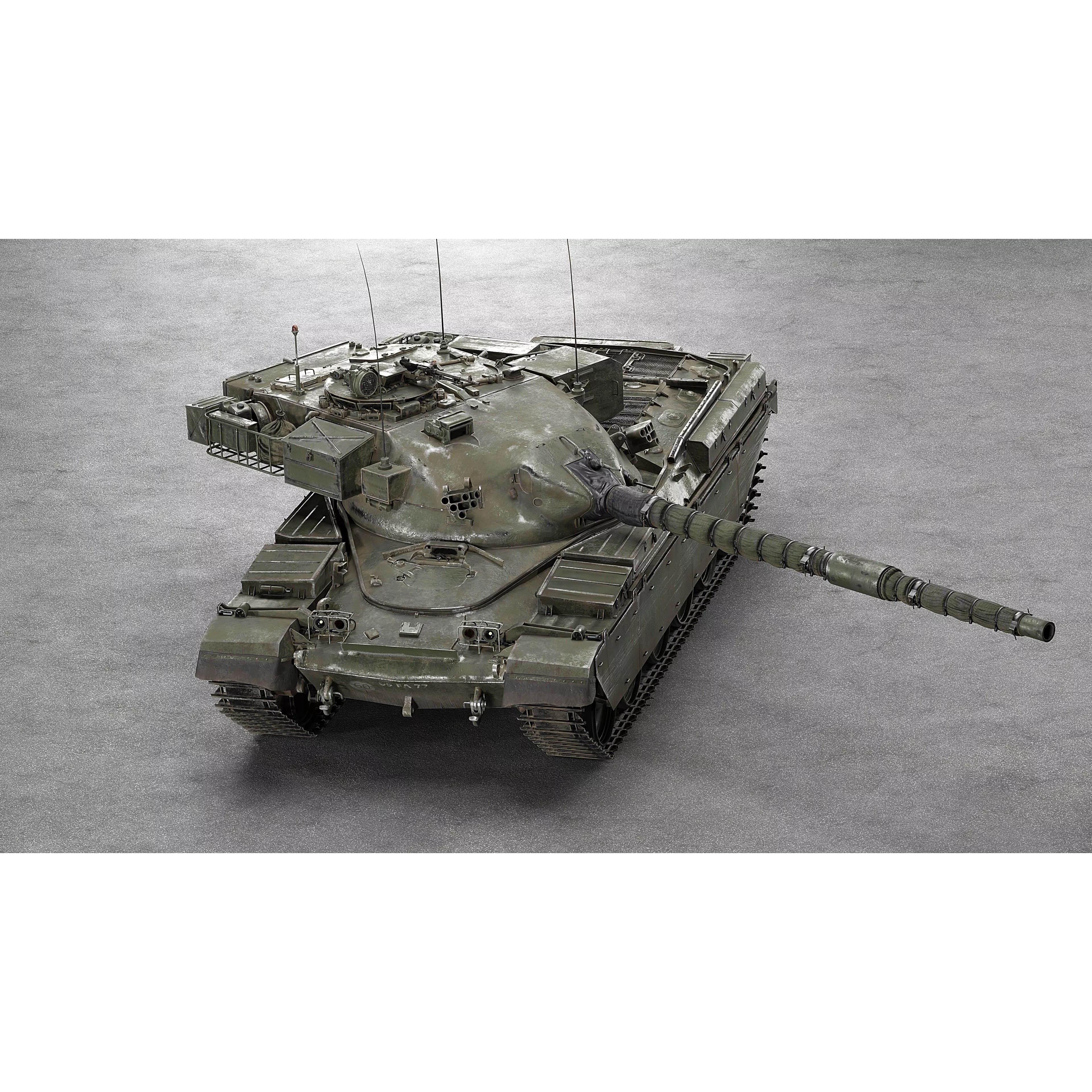 Chieftain Mk5 - Game-Ready 3D Model - View 41