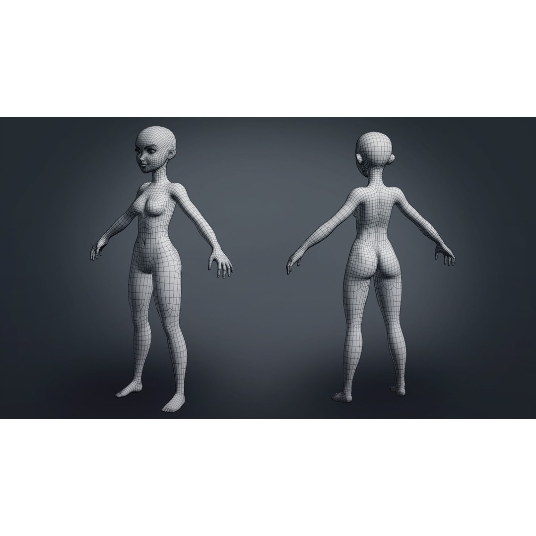 Fantasy Engineer 3D Model – Low Poly Rigged Character, FBX, Blender - View 13