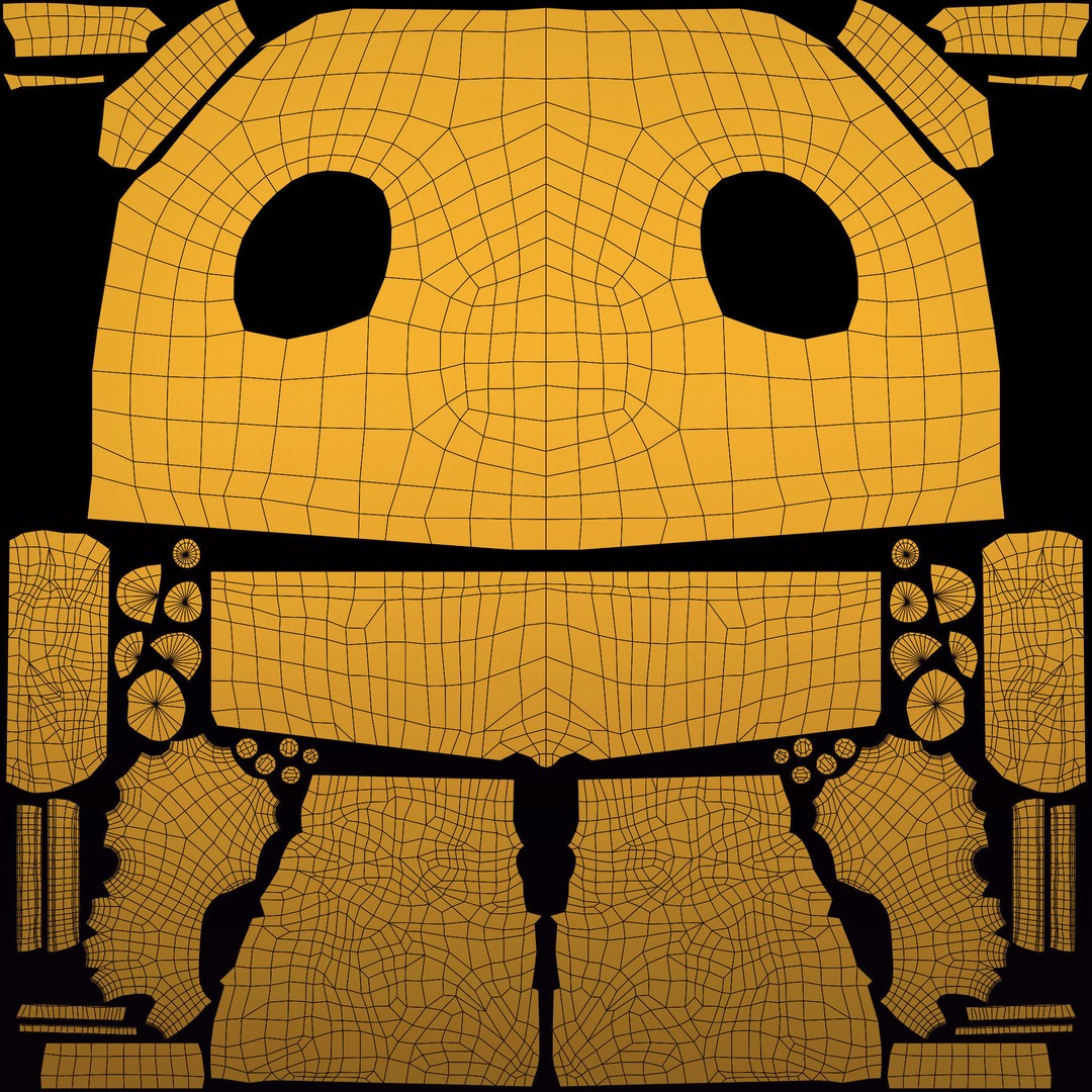 Fantasy Engineer 3D Model – Low Poly Rigged Character, FBX, Blender - View 20