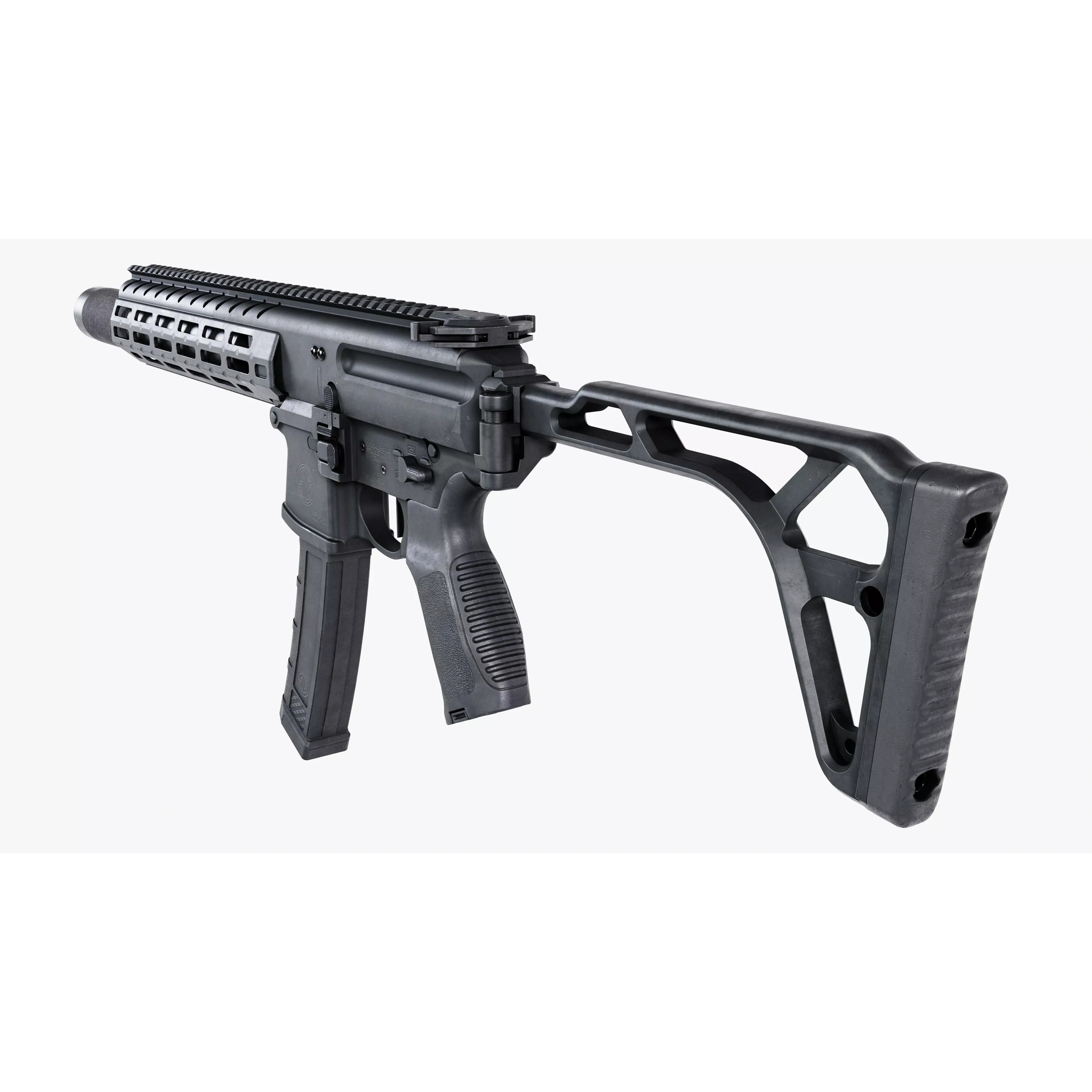 Sig Sauer MPX Submachine Gun - Low-Poly Game-Ready 3D Model - View 13