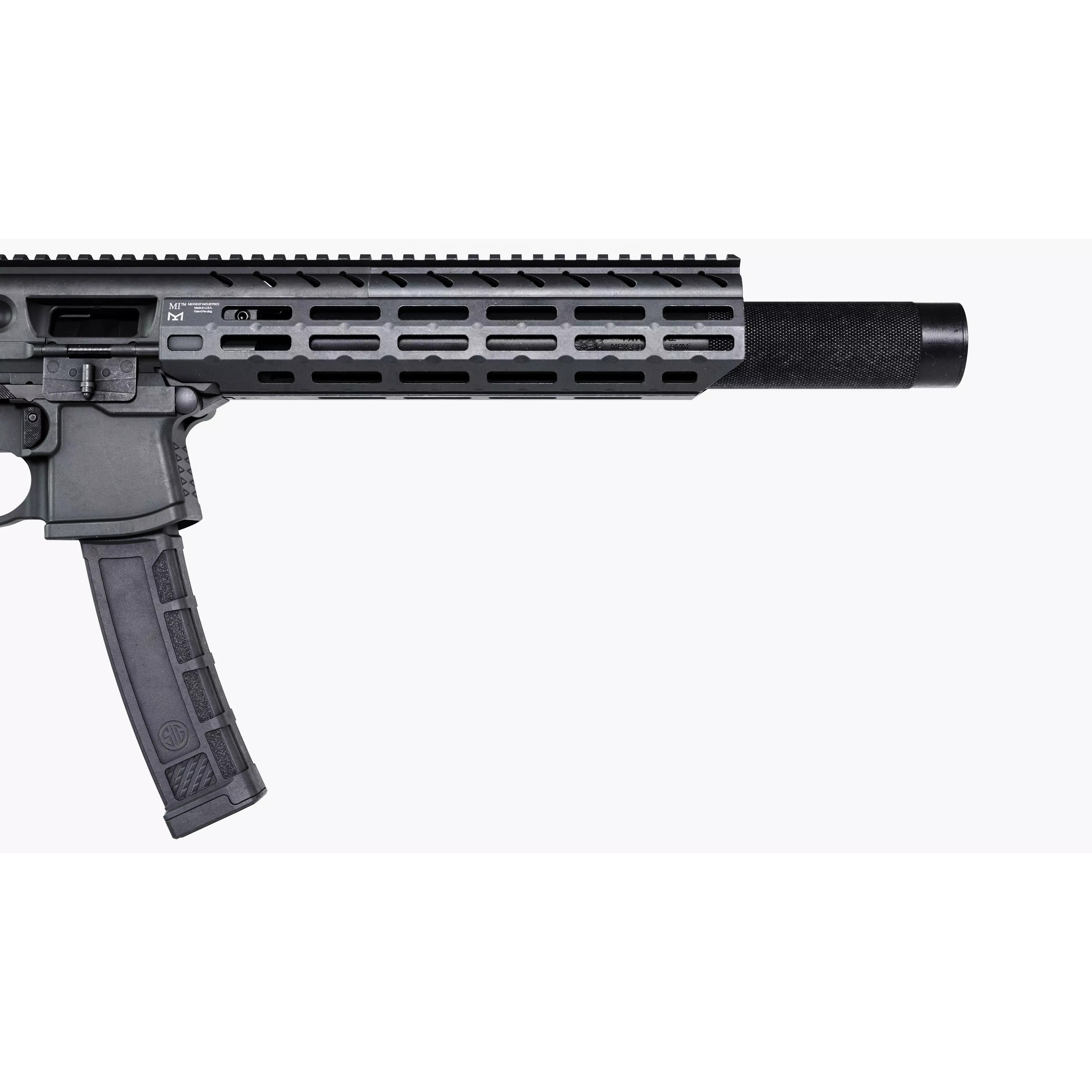 Sig Sauer MPX Submachine Gun - Low-Poly Game-Ready 3D Model - View 16