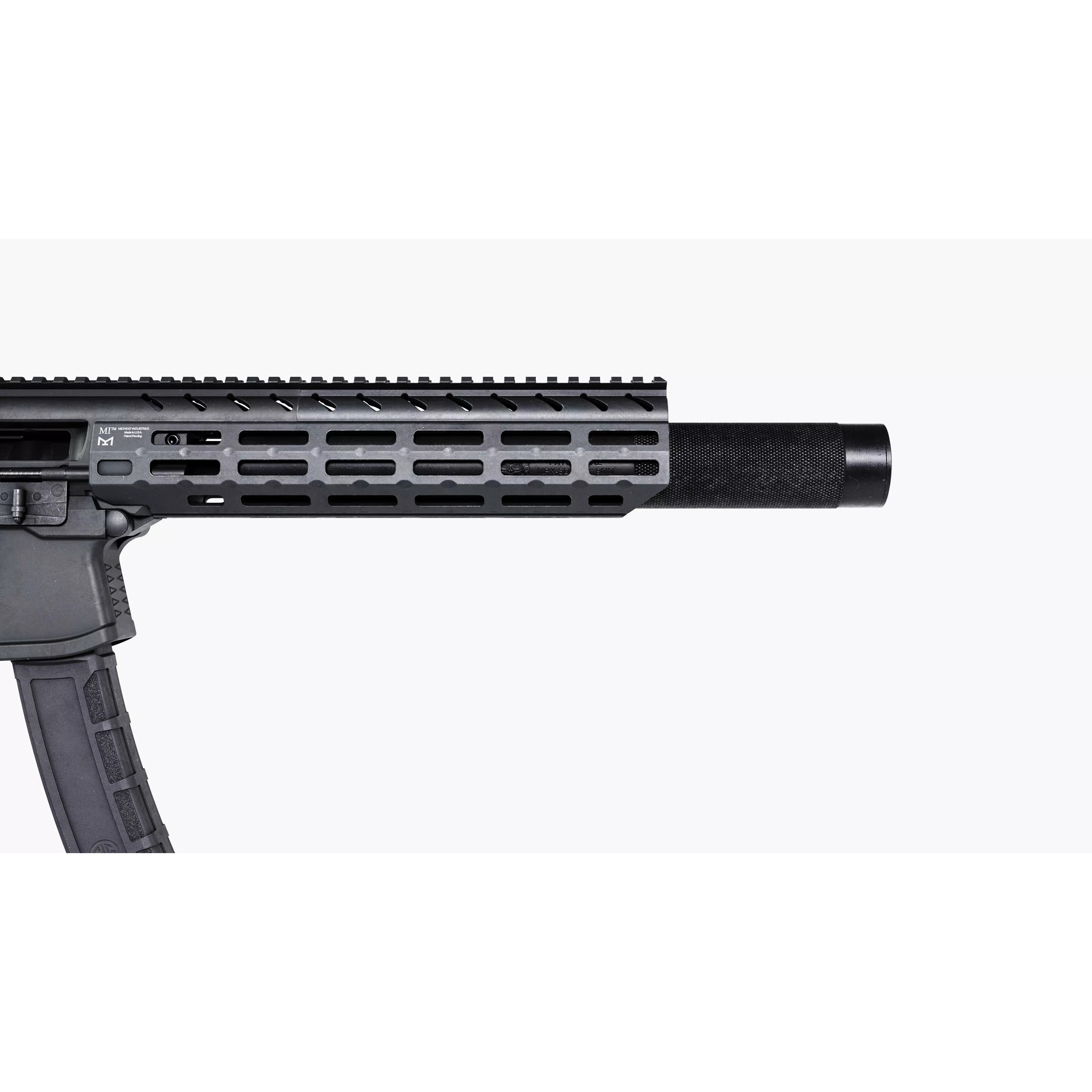 Sig Sauer MPX Submachine Gun - Low-Poly Game-Ready 3D Model - View 28