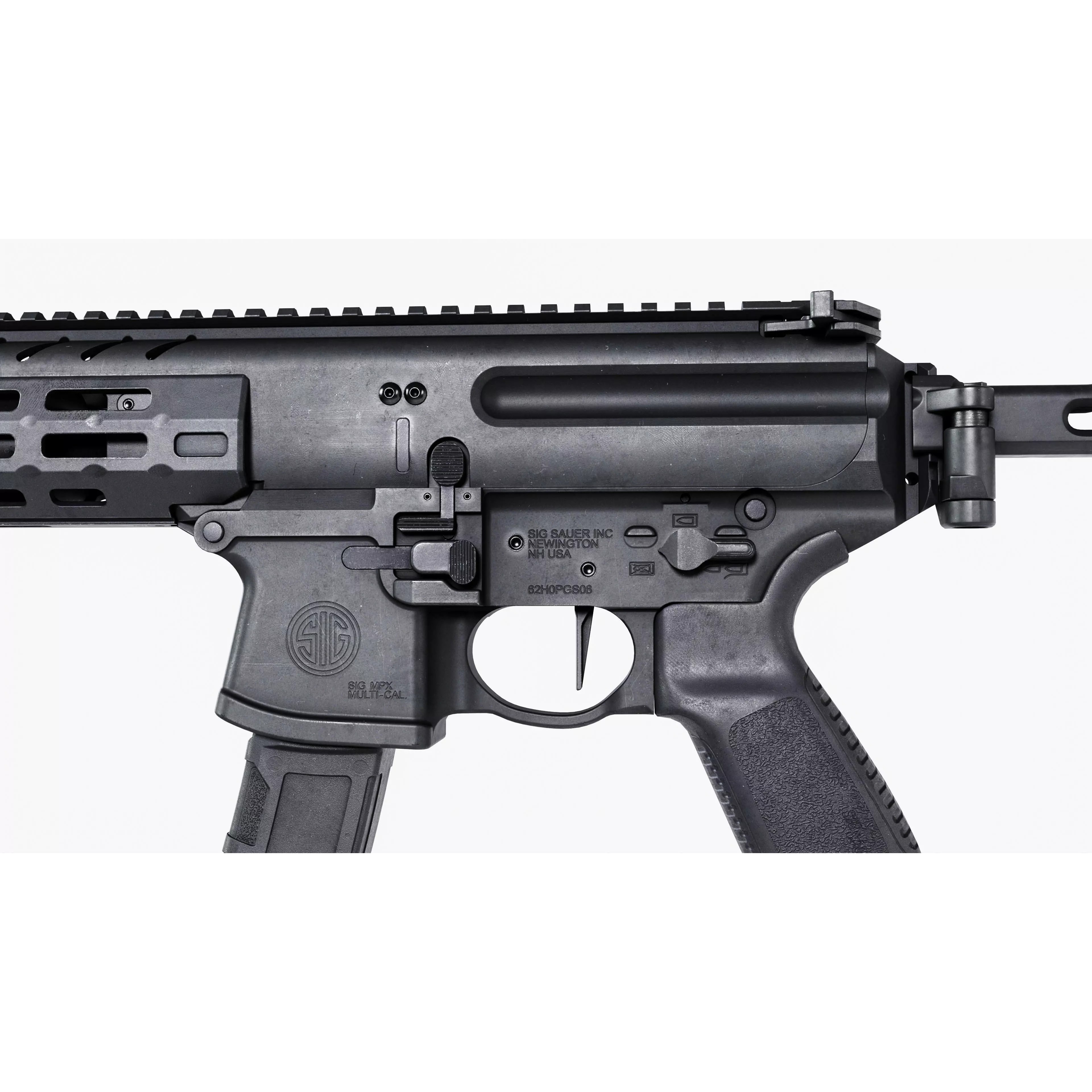 Sig Sauer MPX Submachine Gun - Low-Poly Game-Ready 3D Model - View 32