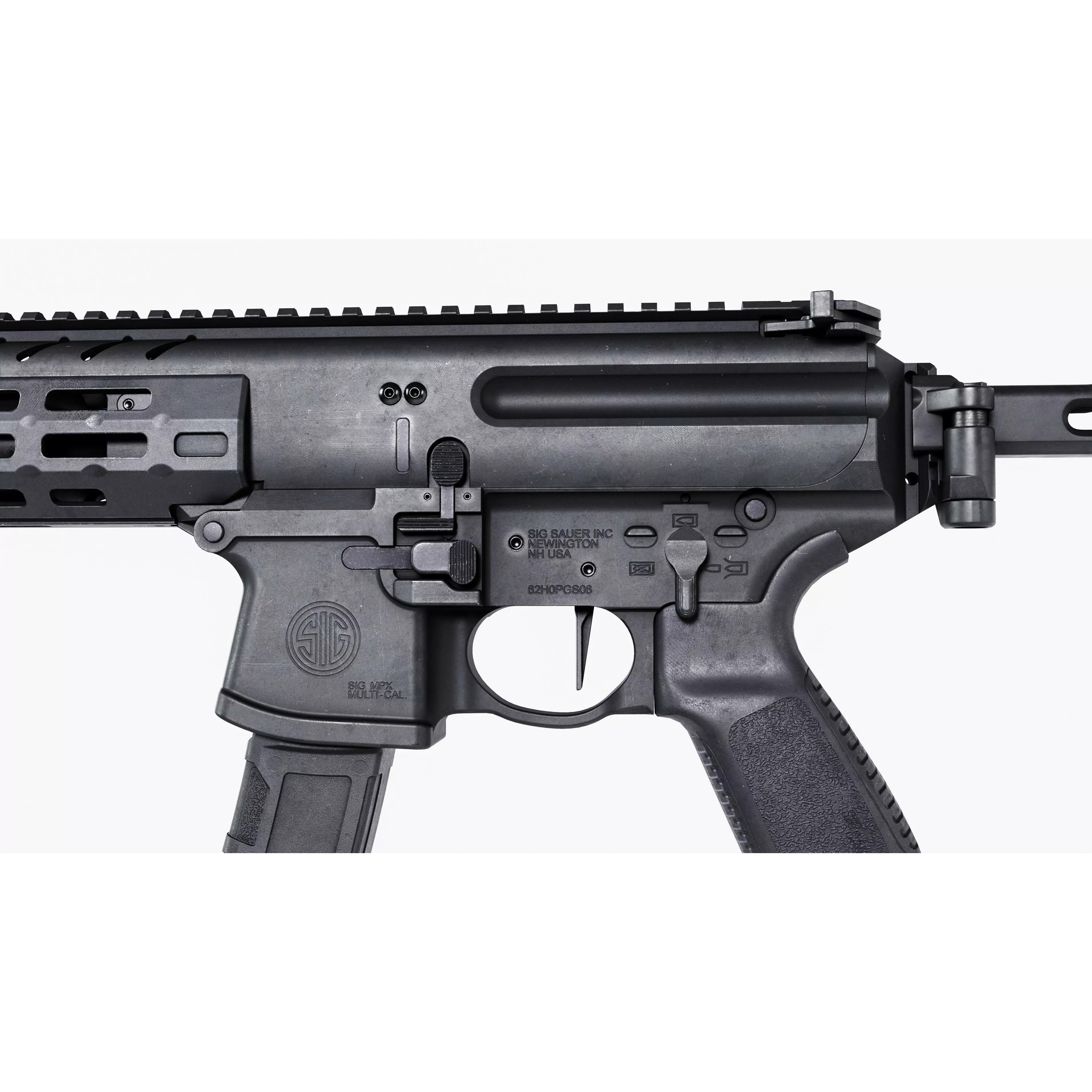 Sig Sauer MPX Submachine Gun - Low-Poly Game-Ready 3D Model - View 33