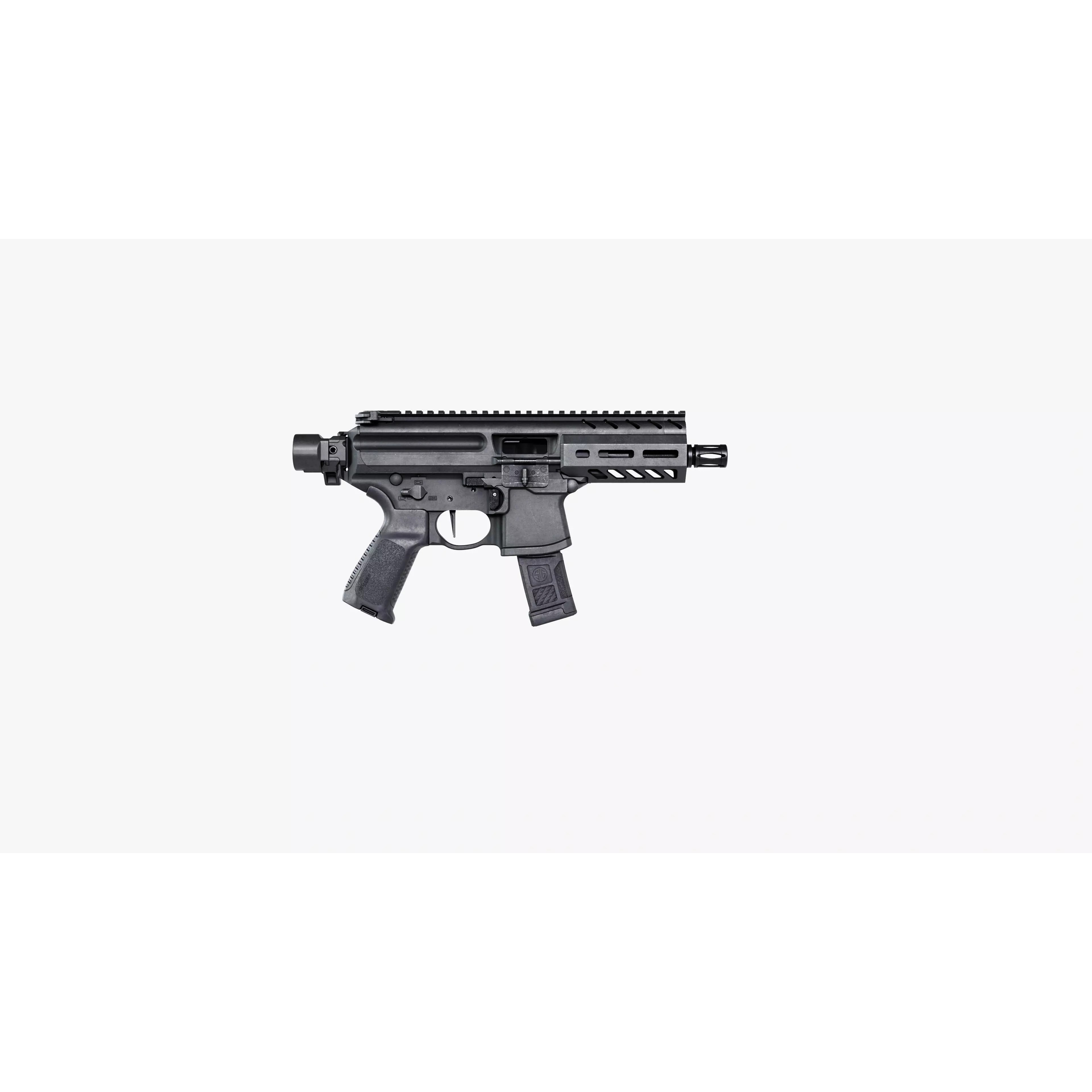 Sig Sauer MPX Submachine Gun - Low-Poly Game-Ready 3D Model - View 4