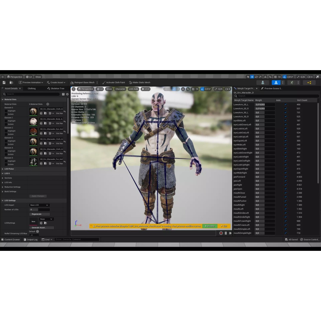 Orc Marauder 3D Model – Low Poly Game Ready Character, FBX - View 20
