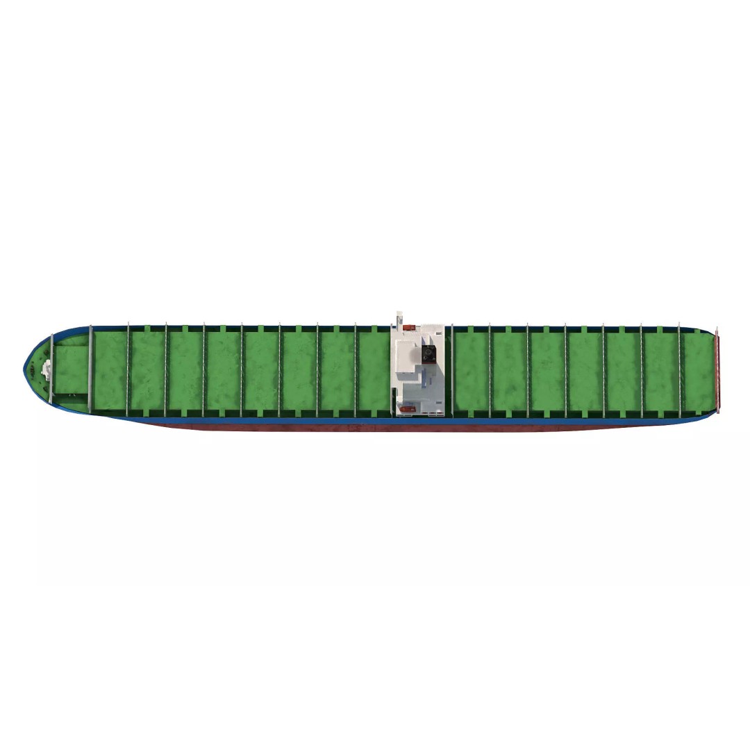 Cargo Ship 3D Model – Low Poly Industrial Vessel, FBX, PBR Textures - View 6