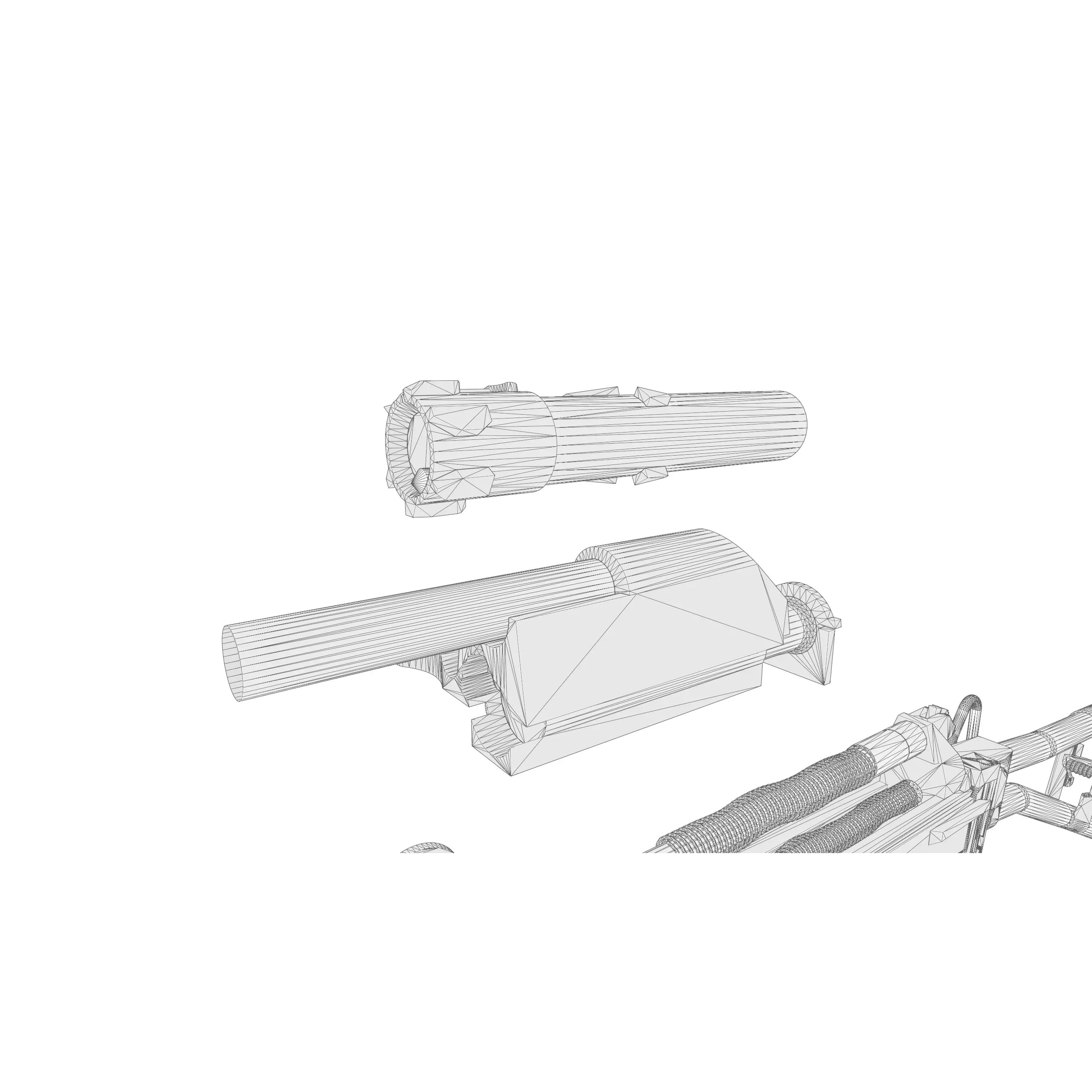 SR-3M Vikhr - Game-Ready 3D Model