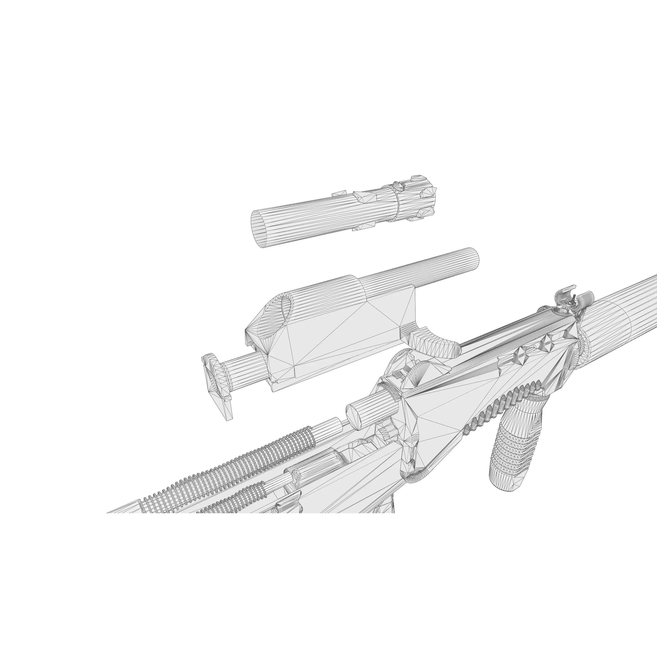 SR-3M Vikhr - Game-Ready 3D Model - View 14