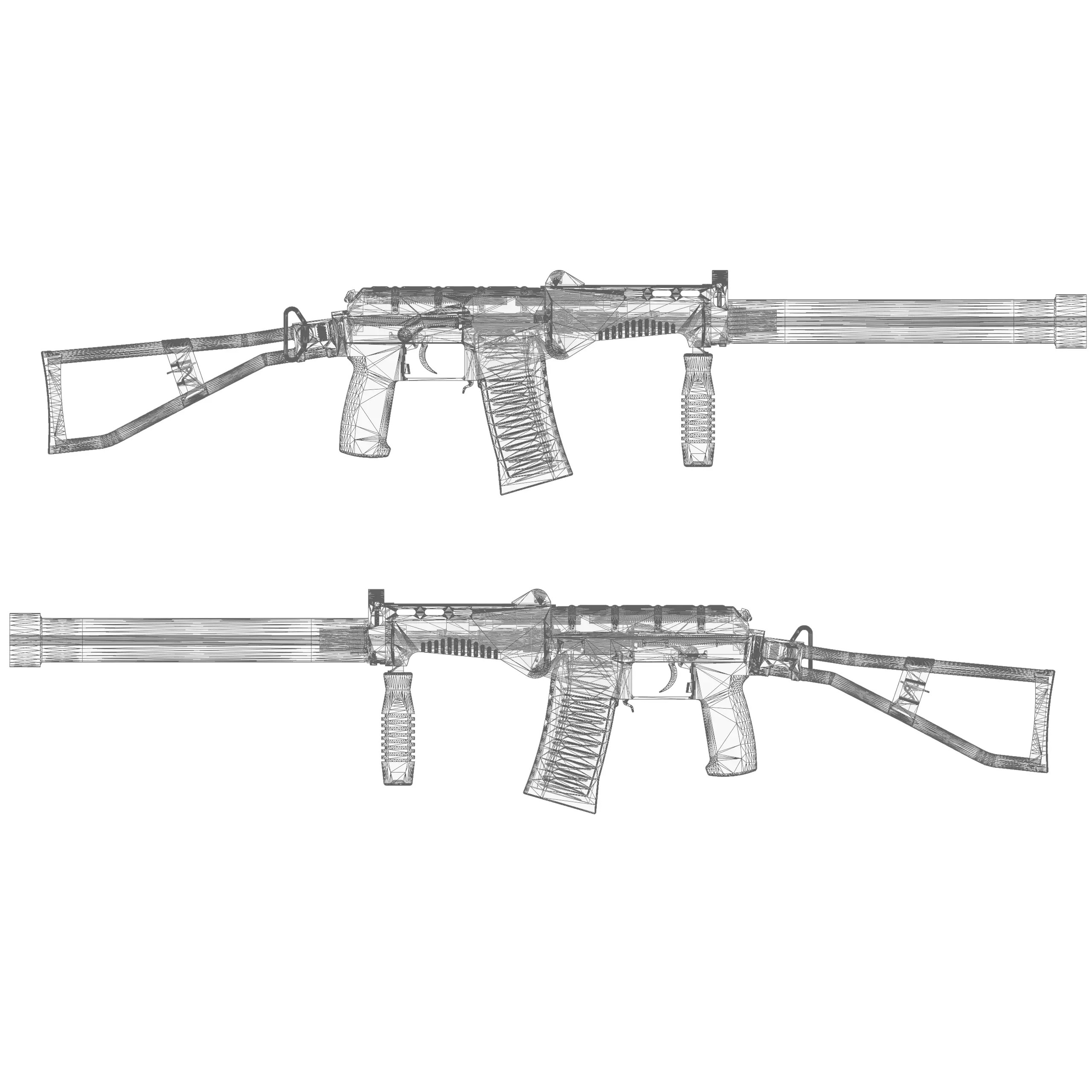 SR-3M Vikhr - Game-Ready 3D Model - View 16