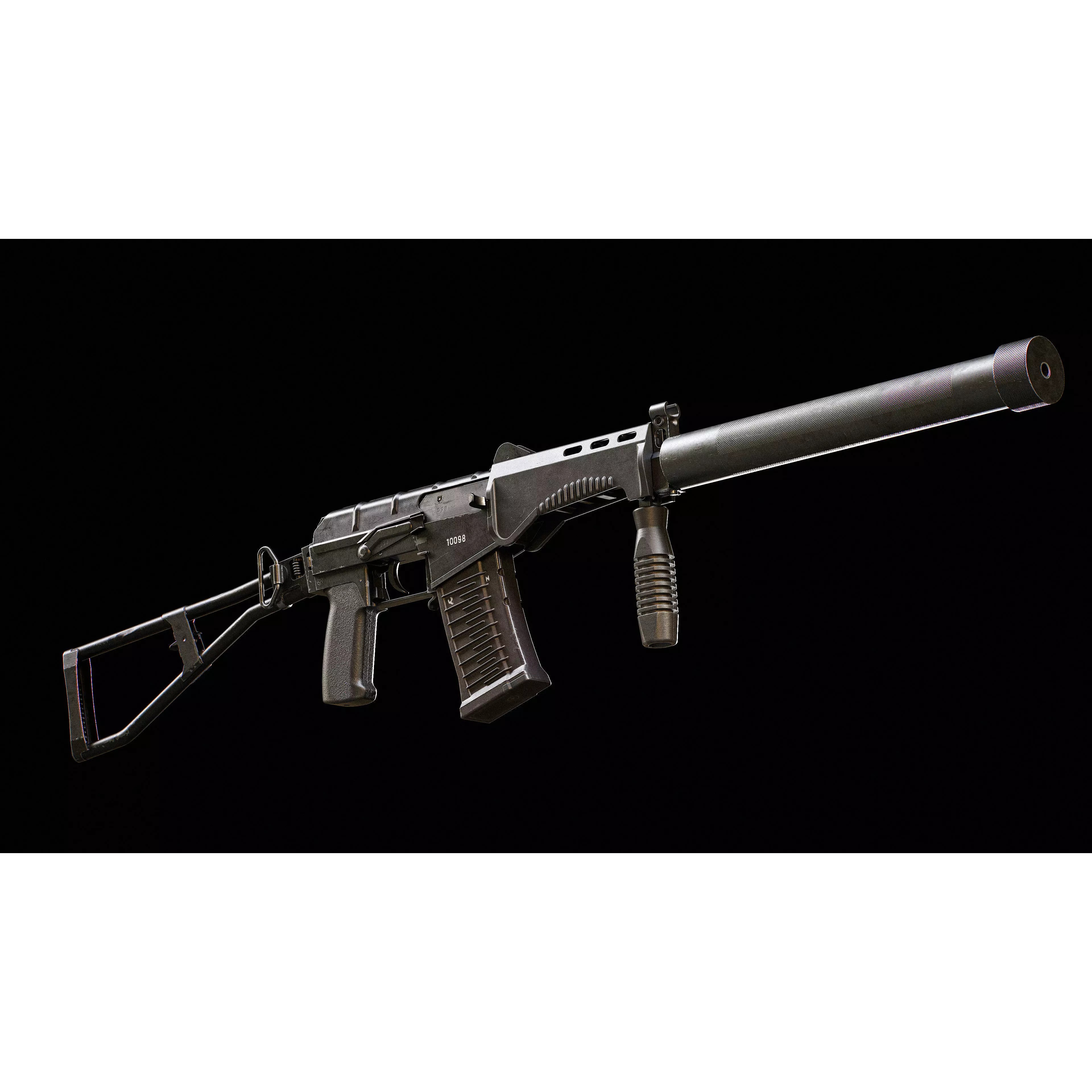 SR-3M Vikhr - Game-Ready 3D Model - View 4