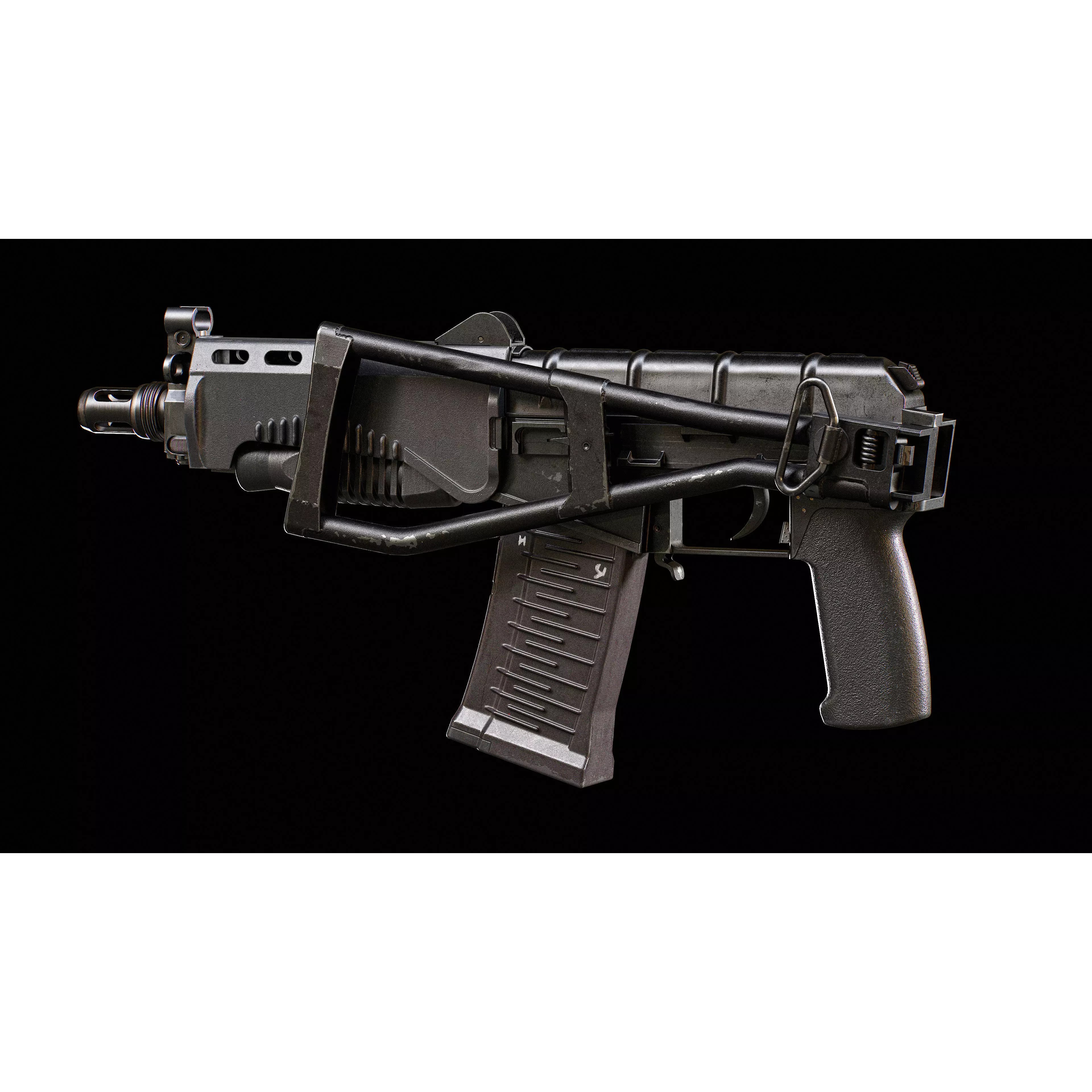 SR-3M Vikhr - Game-Ready 3D Model - View 5