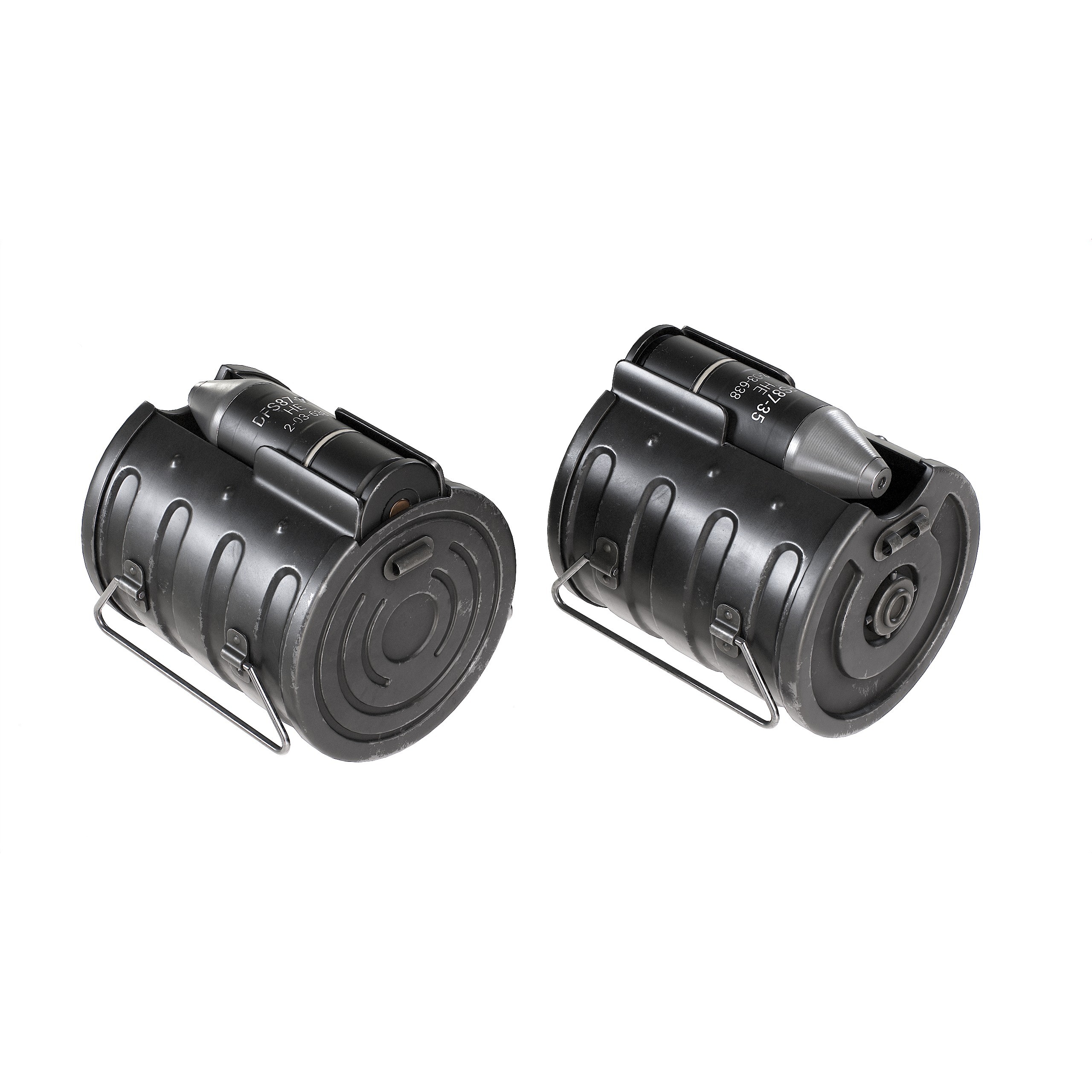 Chinese QLB-06 Grenade Launcher - Low-Poly Game-Ready 3D Model - View 17