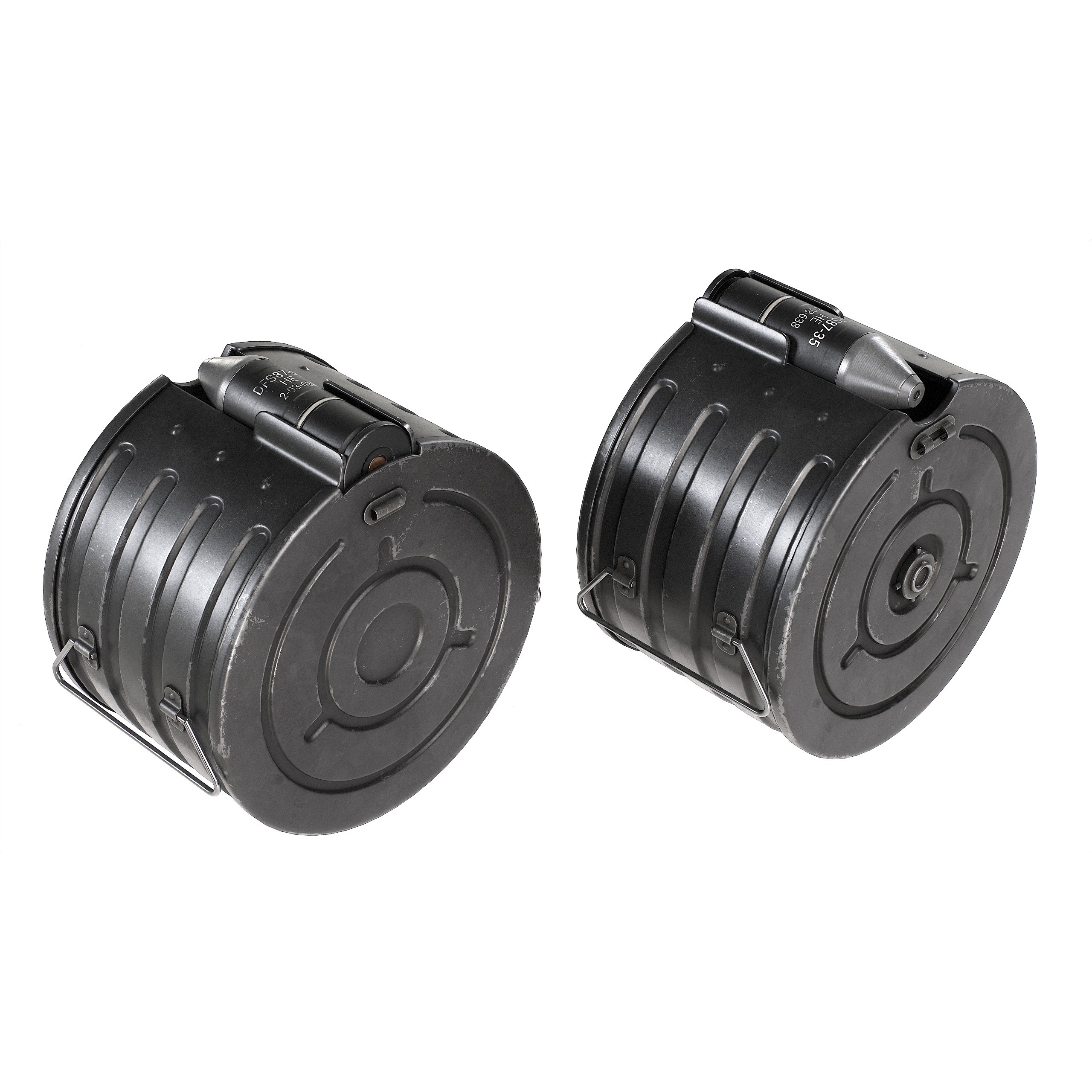 Chinese QLB-06 Grenade Launcher - Low-Poly Game-Ready 3D Model - View 18