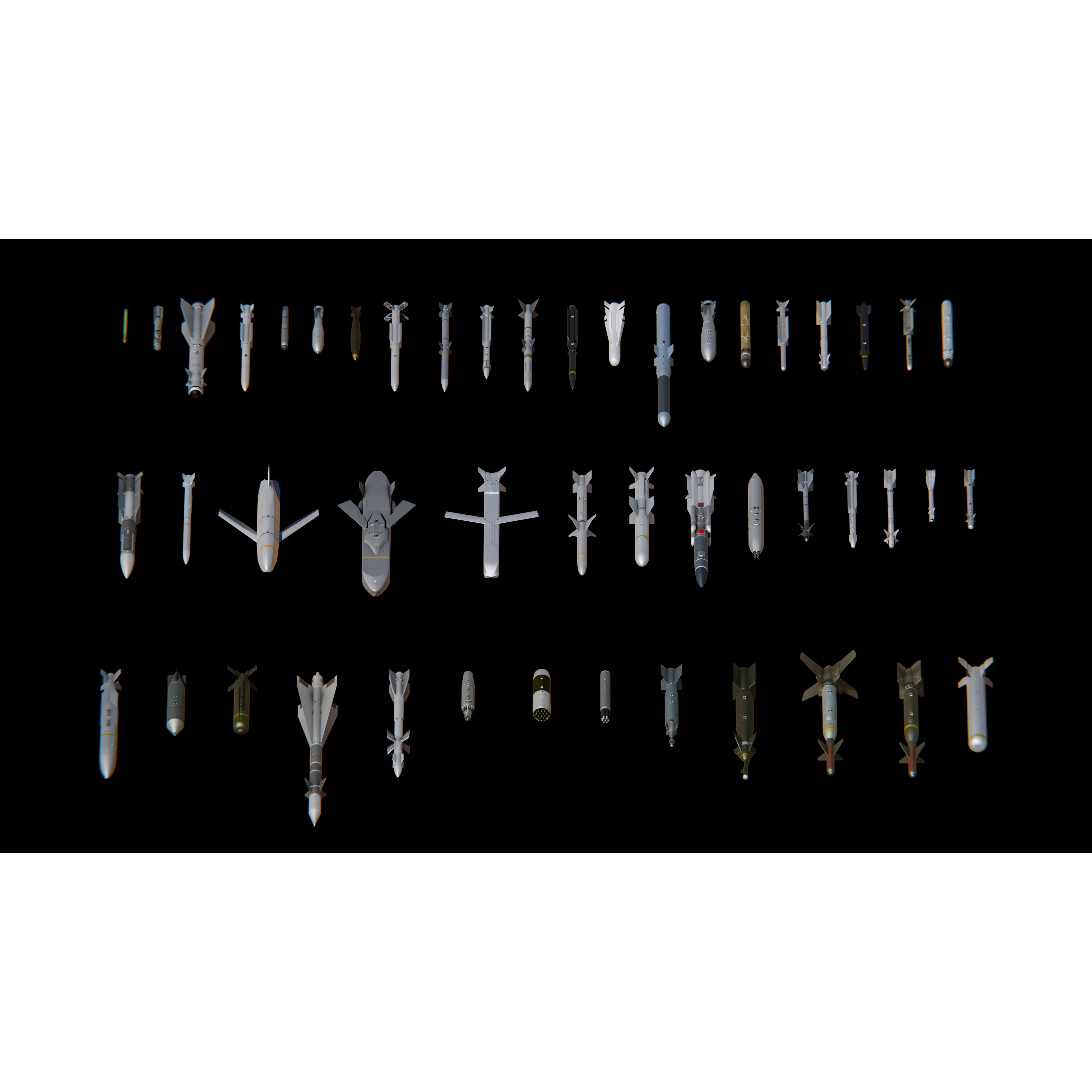 1250 War Army Vehicle Kitbash Pack - Low-Poly Game-Ready 3D Model - View 13