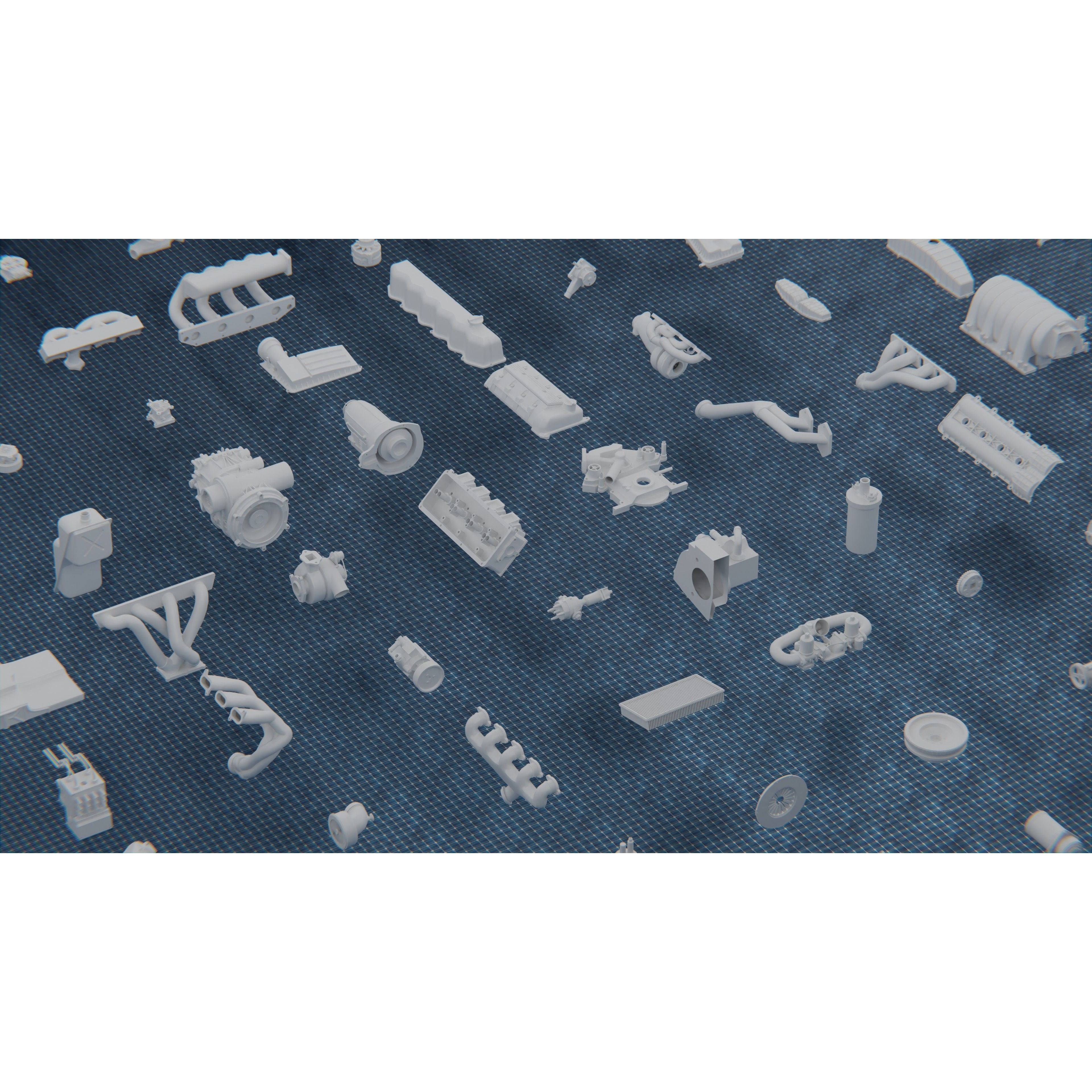 1250 War Army Vehicle Kitbash Pack - Low-Poly Game-Ready 3D Model - View 18