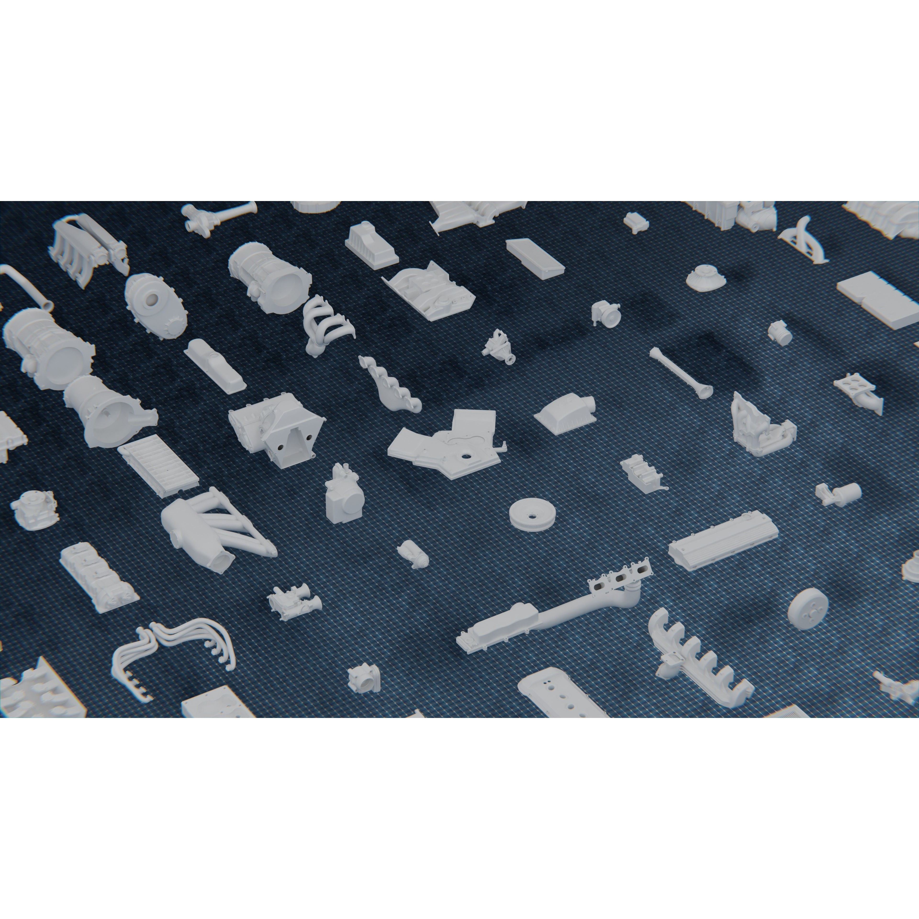 1250 War Army Vehicle Kitbash Pack - Low-Poly Game-Ready 3D Model - View 19