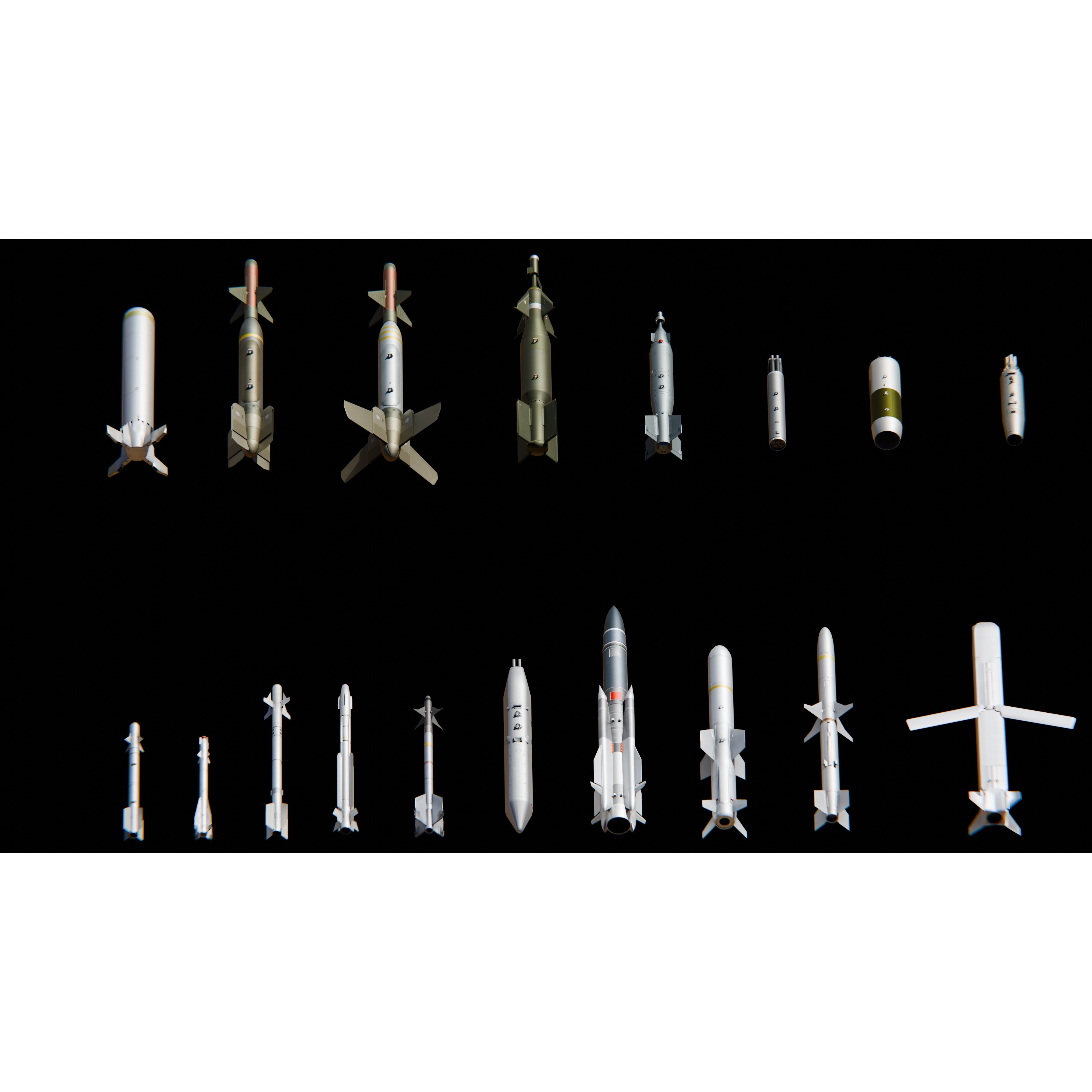 1250 War Army Vehicle Kitbash Pack - Low-Poly Game-Ready 3D Model - View 20