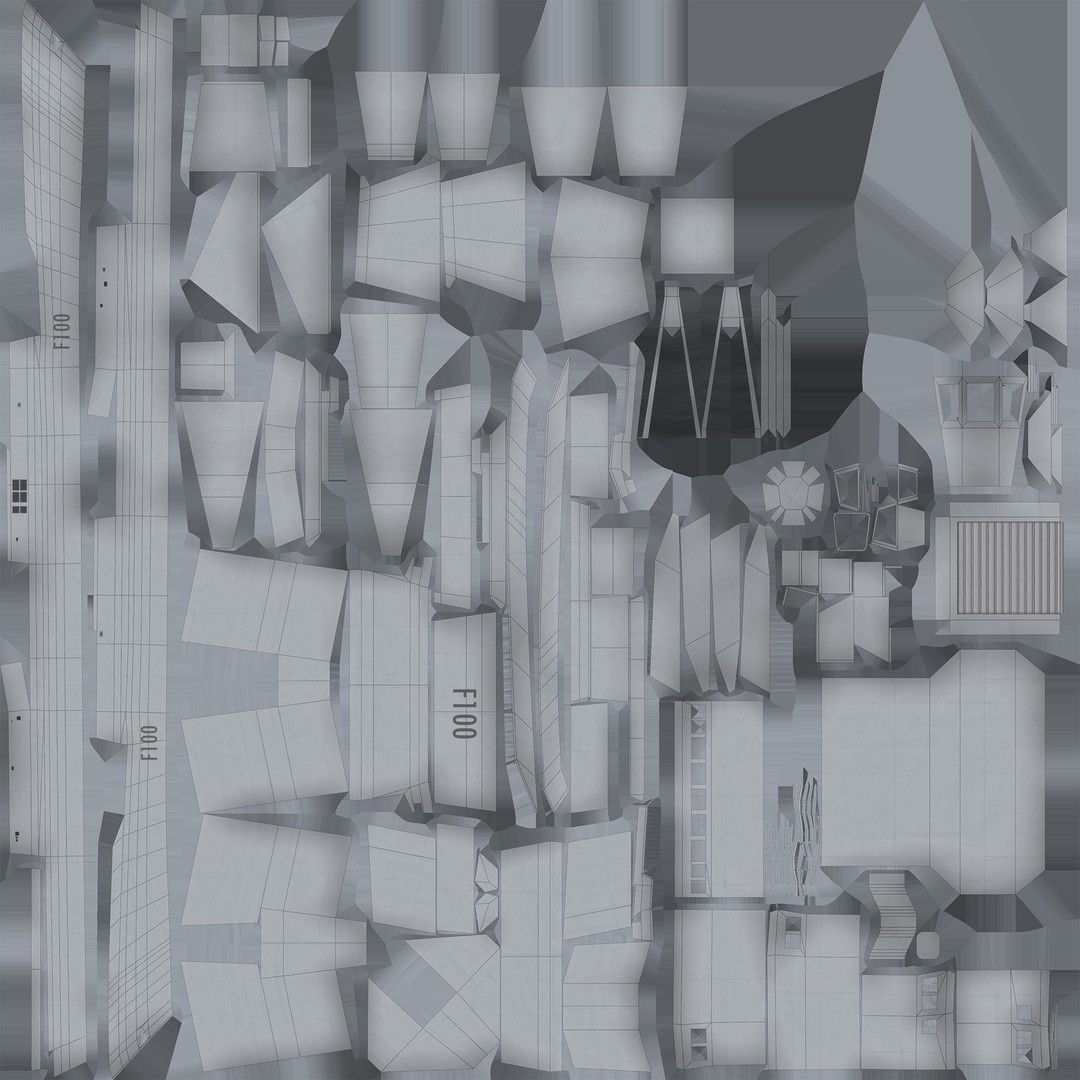 SPS Alvaro de Bazan 3D Model – Low Poly Game-Ready Frigate, FBX, OBJ - View 13