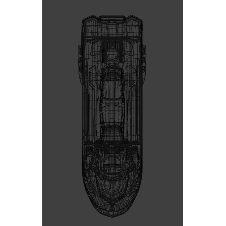 Jet Ski 3D Model – High Poly Vehicle with Detailed Geometry, FBX