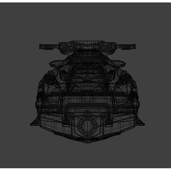Jet Ski 3D Model – High Poly Vehicle with Detailed Geometry, FBX - View 12