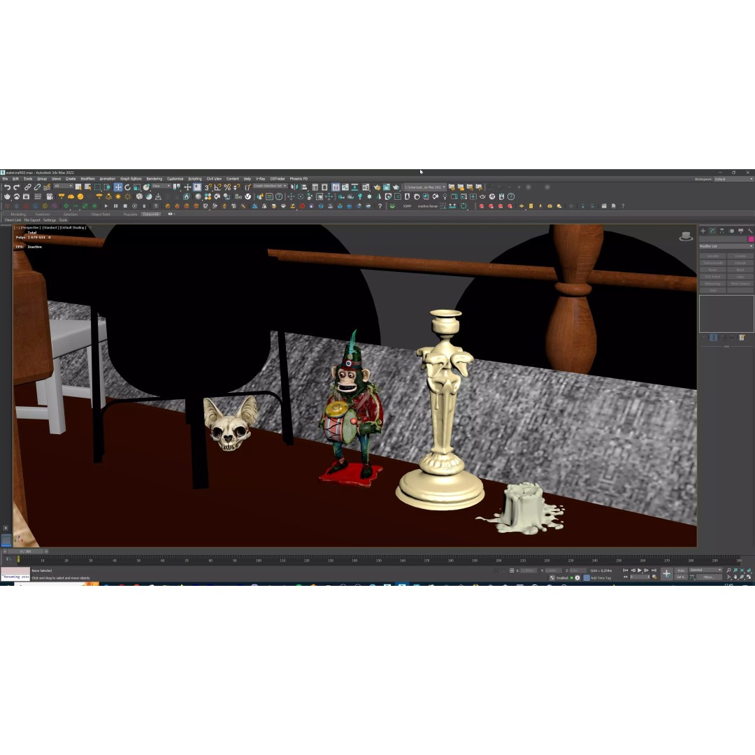 Dromon Galleon 3D Model – Historical Byzantine Warship, Game-Ready - View 34