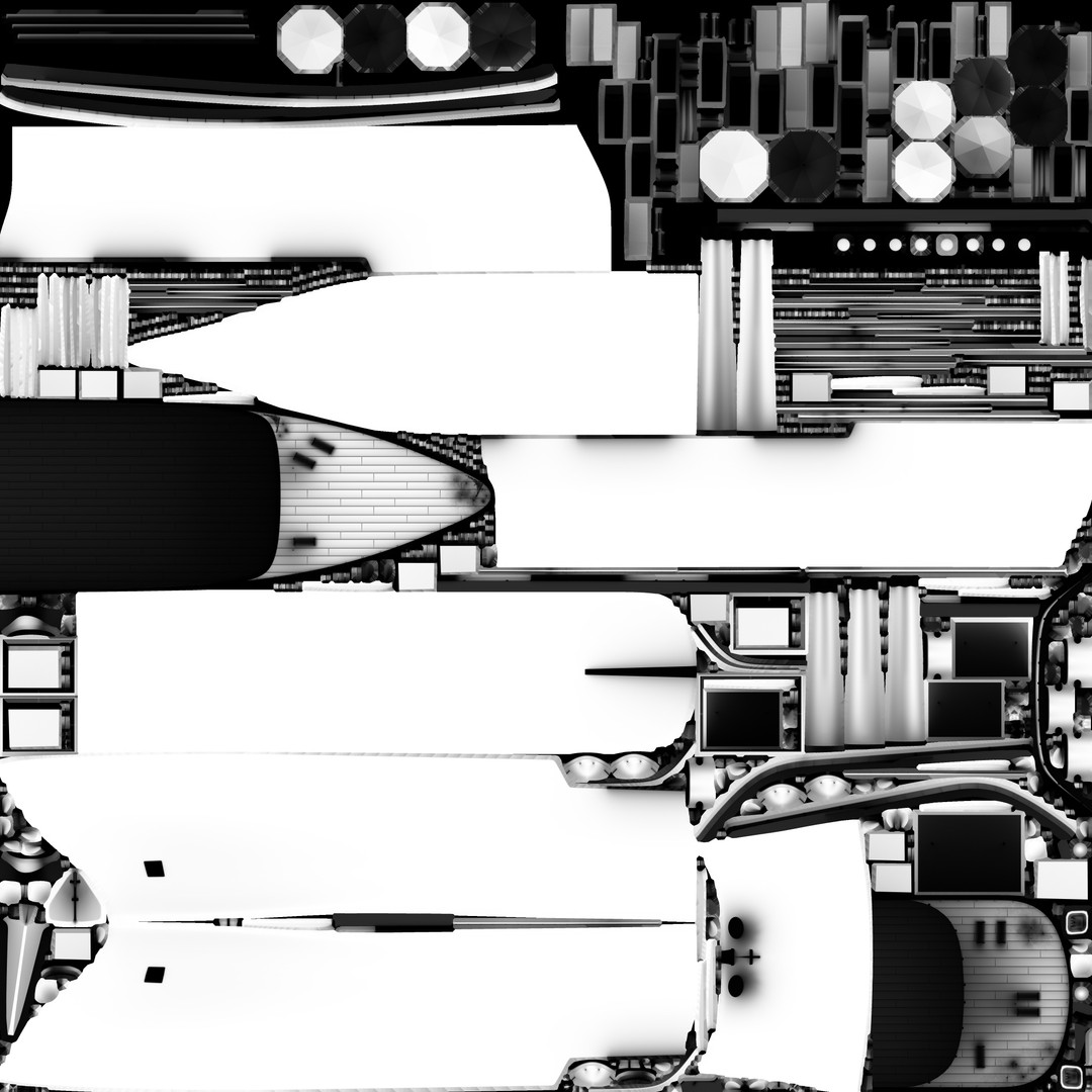 Luxury Liner 3D Model – Eco-Friendly Expedition Yacht, FBX - View 14