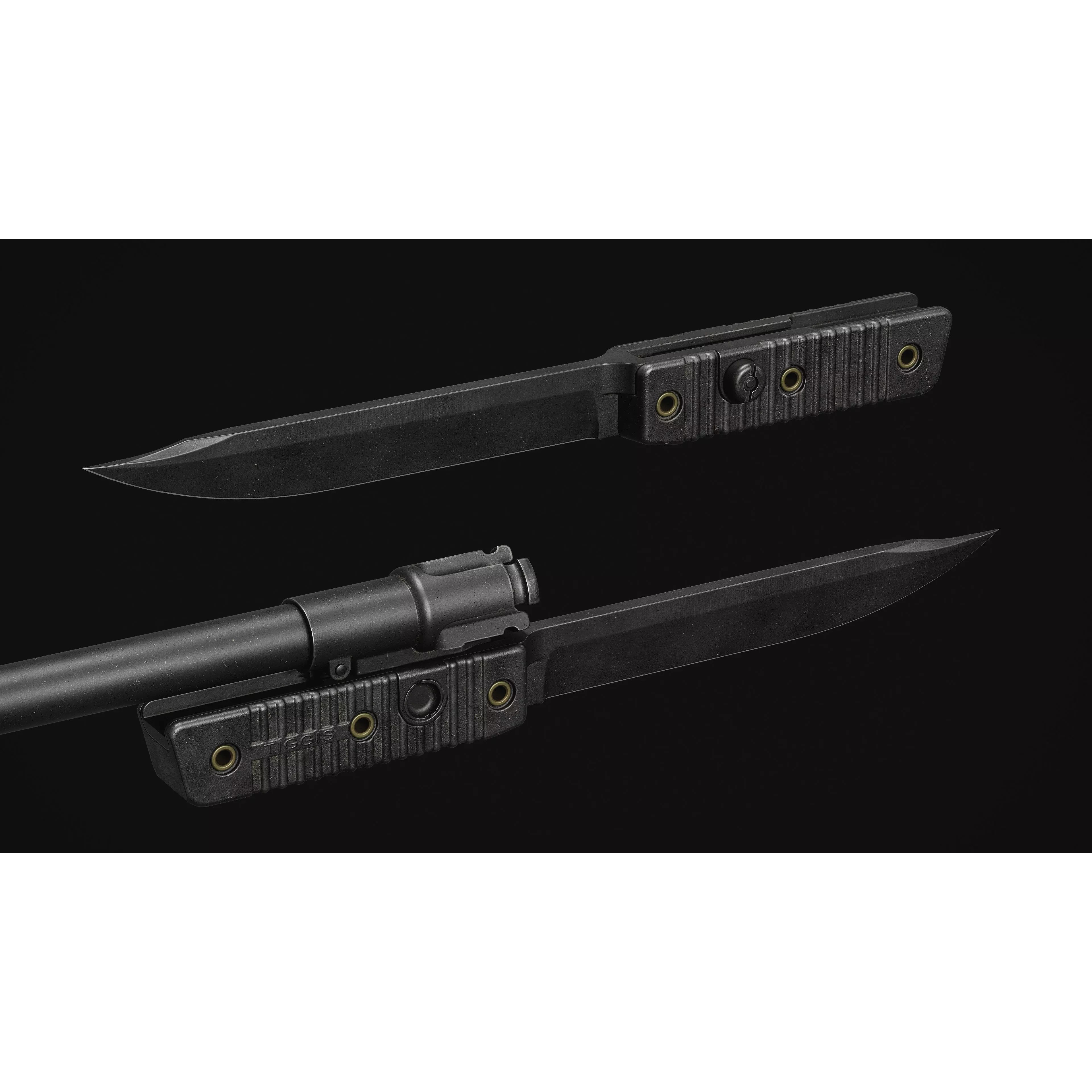 RK-62 Rifle - Low-Poly Game-Ready 3D Model - View 12