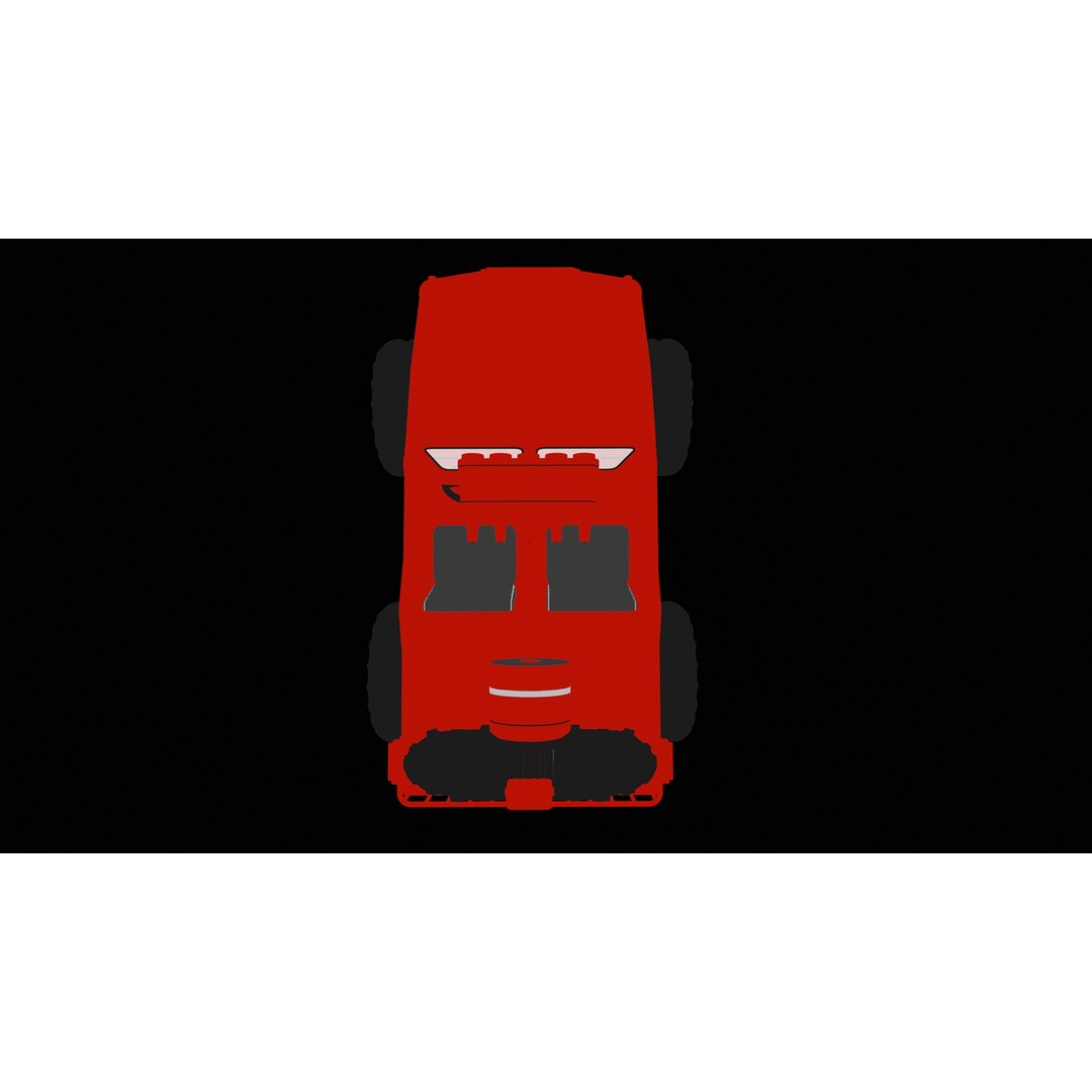 Amphibious ATV 3D Model – Low Poly Recreational Vehicle, FBX