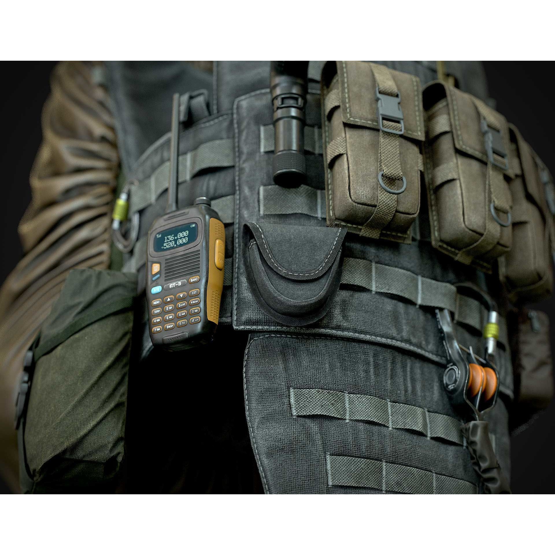 Vest Backpacks and Survival Kits - Low-Poly Game-Ready 3D Model - View 17
