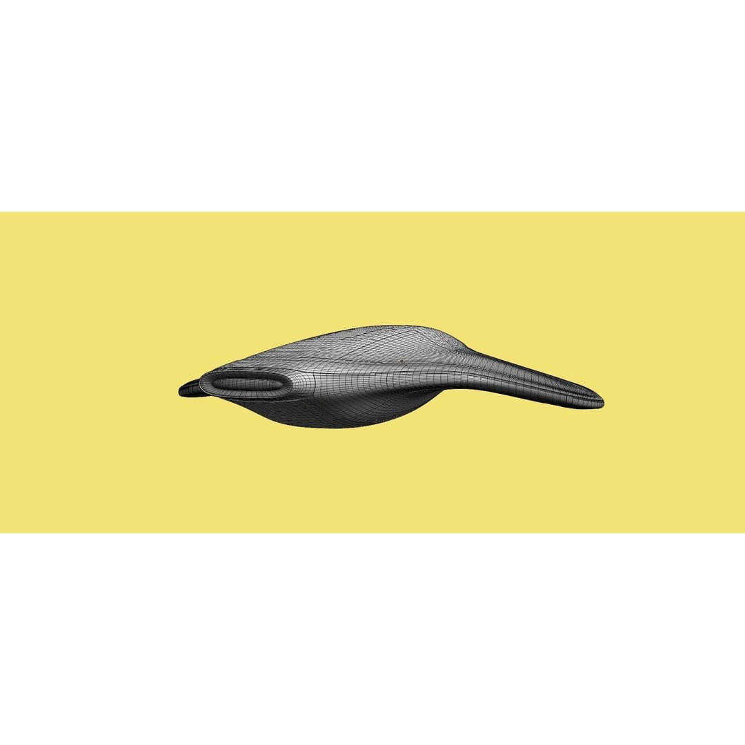 Mothership 3D Model – Futuristic Spaceship, Game Ready, Blender - View 18