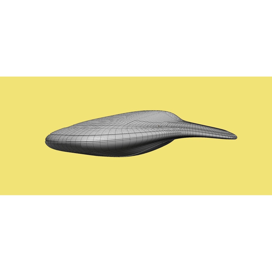 Mothership 3D Model – Futuristic Spaceship, Game Ready, Blender - View 23