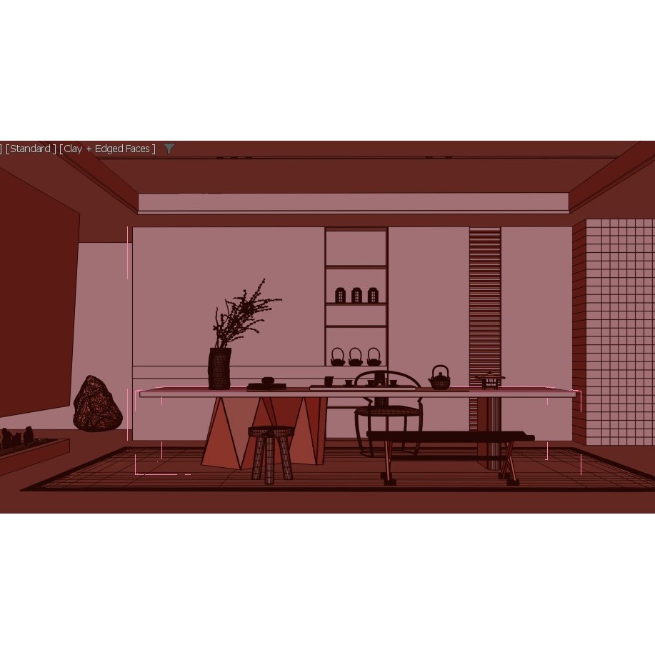 Office Space Interior 3D Model – Modern Design with Textures, 3ds Max - View 12