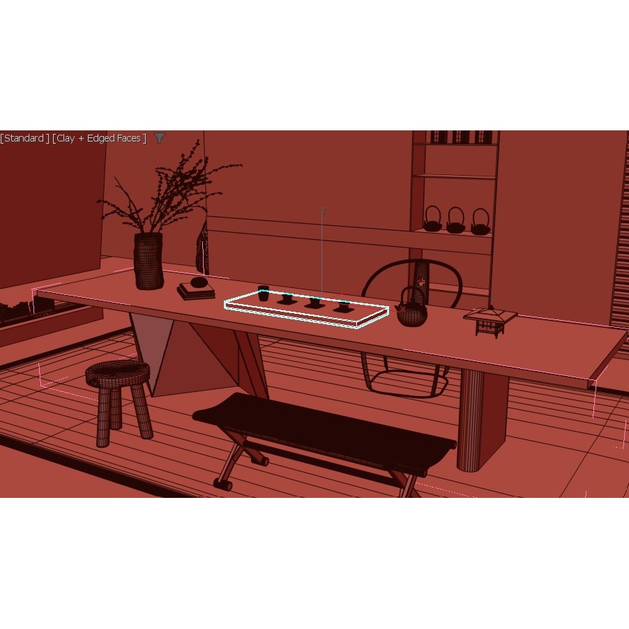 Office Space Interior 3D Model – Modern Design with Textures, 3ds Max - View 13