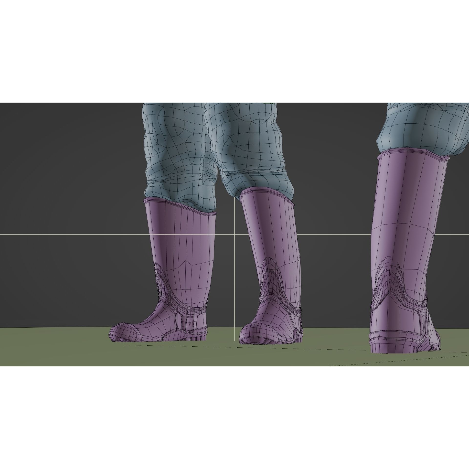 HAZMAT NBC Suit - Game-Ready 3D Model - View 32