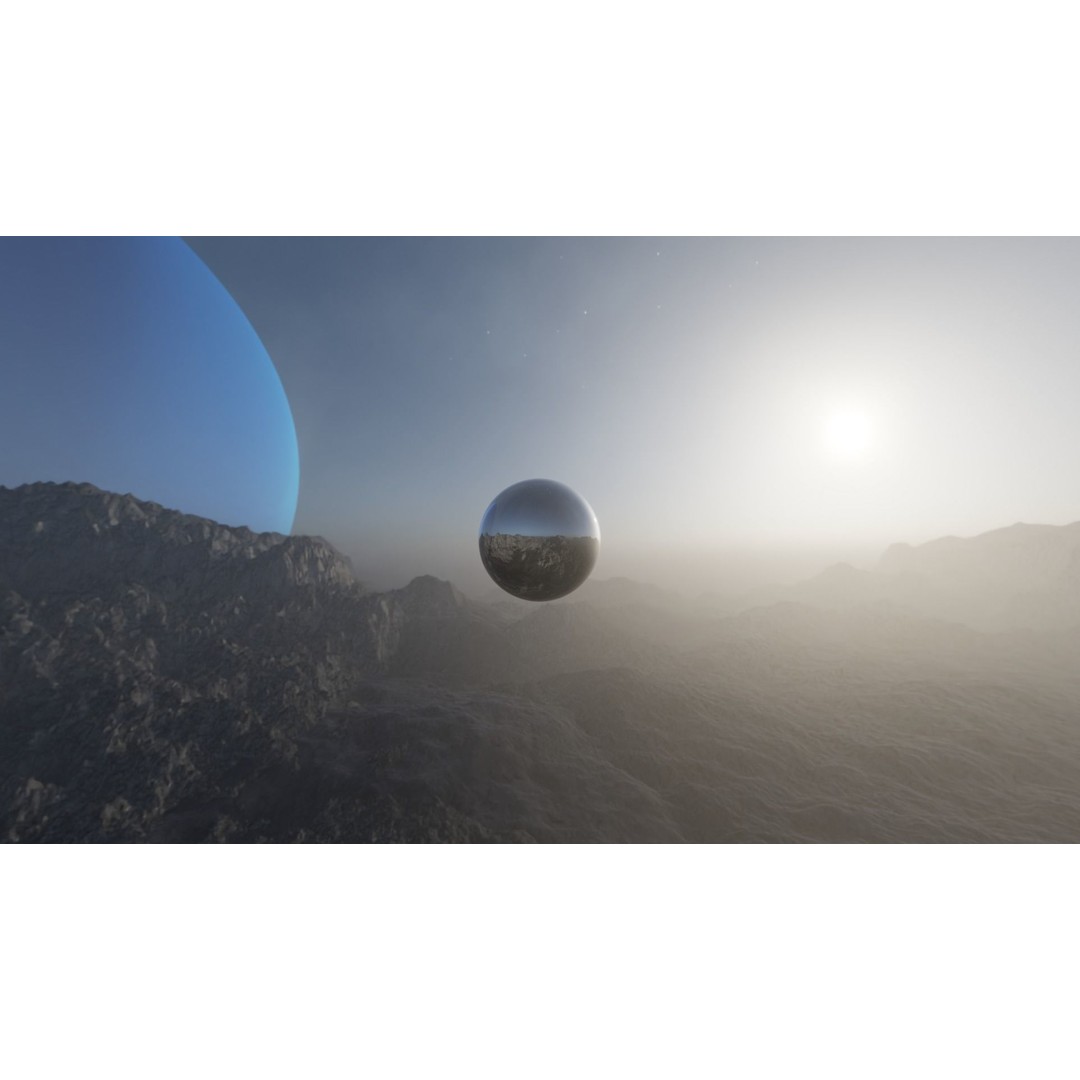 Alien Planet Landscape 3D Model – Low Poly HDRI Pack, 12K Resolution - View 27