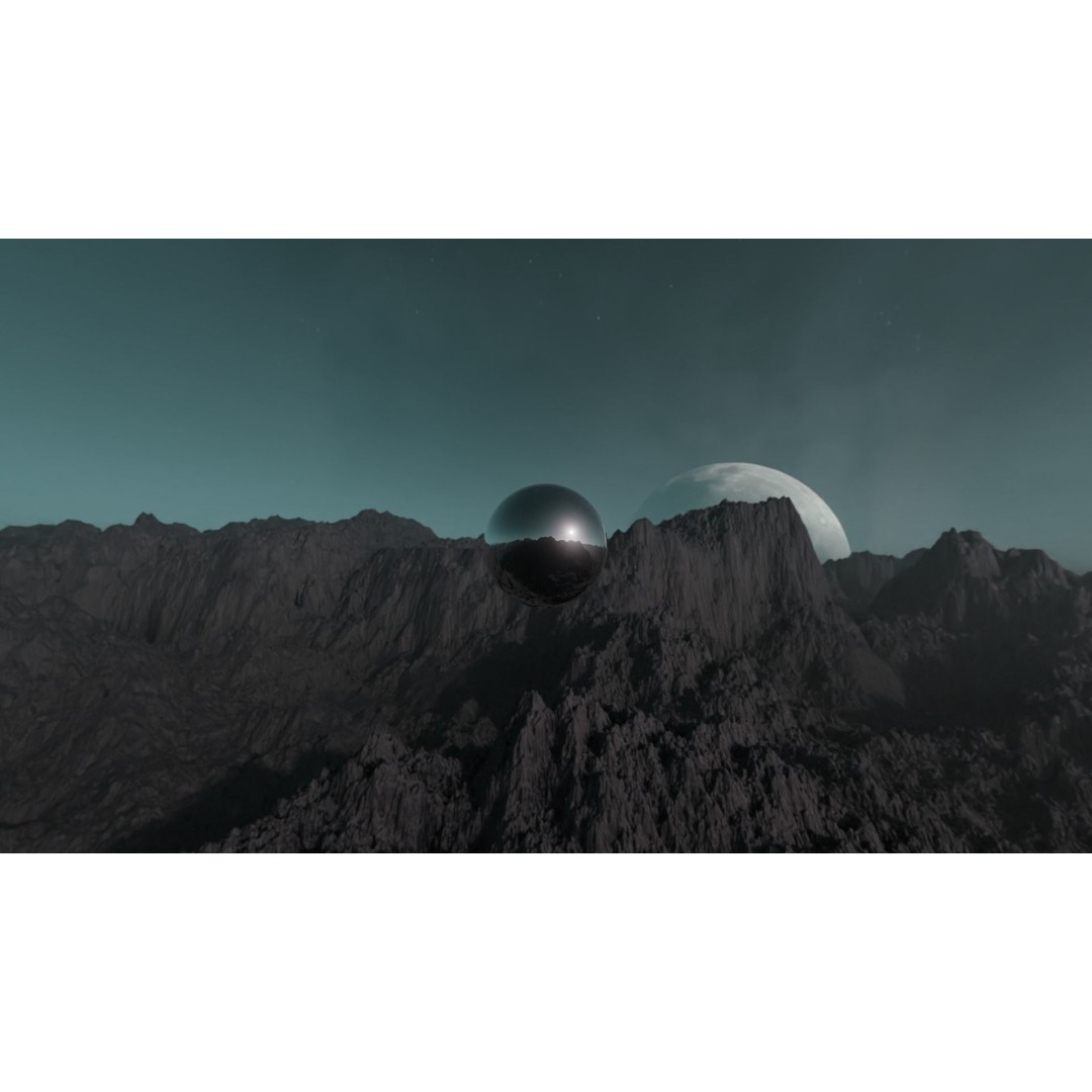 Alien Planet Landscape 3D Model – Low Poly HDRI Pack, 12K Resolution - View 30