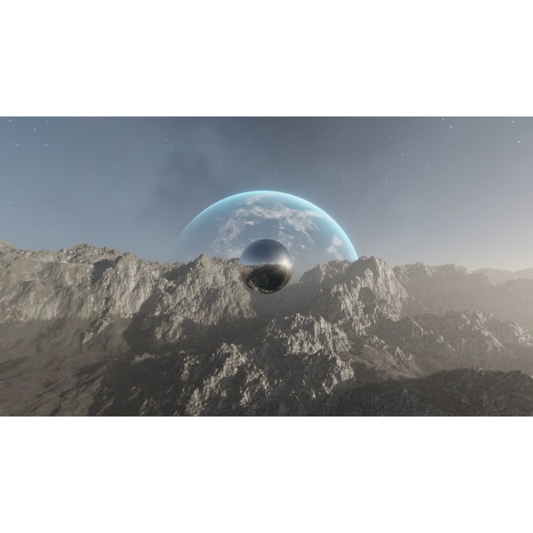 Alien Planet Landscape 3D Model – Low Poly HDRI Pack, 12K Resolution - View 31